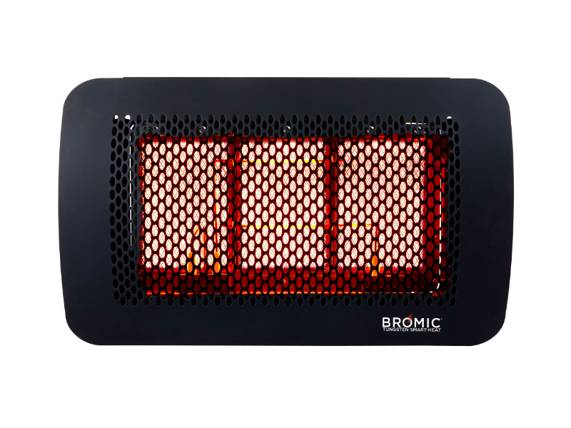 Bromic Tungsten Smart-Heat Gas Heater – 300 Series Wall or Ceiling Mounted Outdoor Patio Heater
