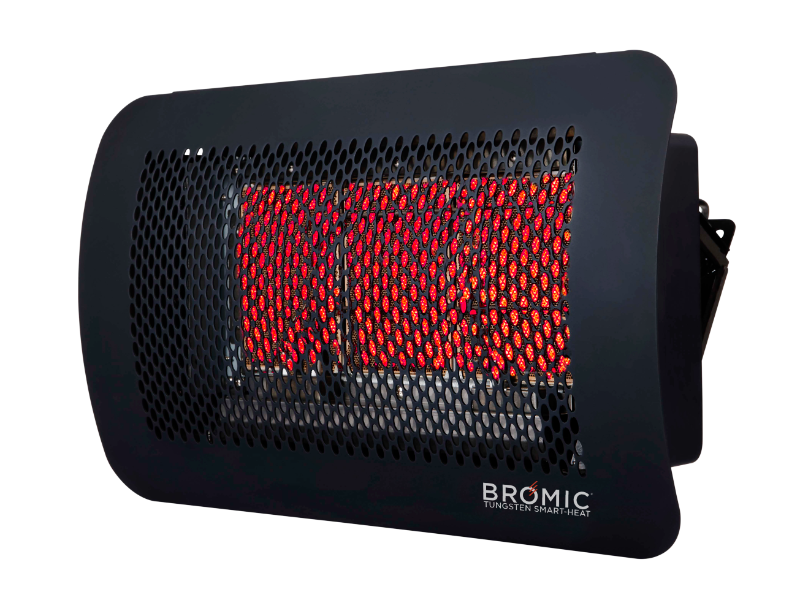 Bromic Tungsten Smart-Heat Gas Heater – 300 Series Wall or Ceiling Mounted Outdoor Patio Heater