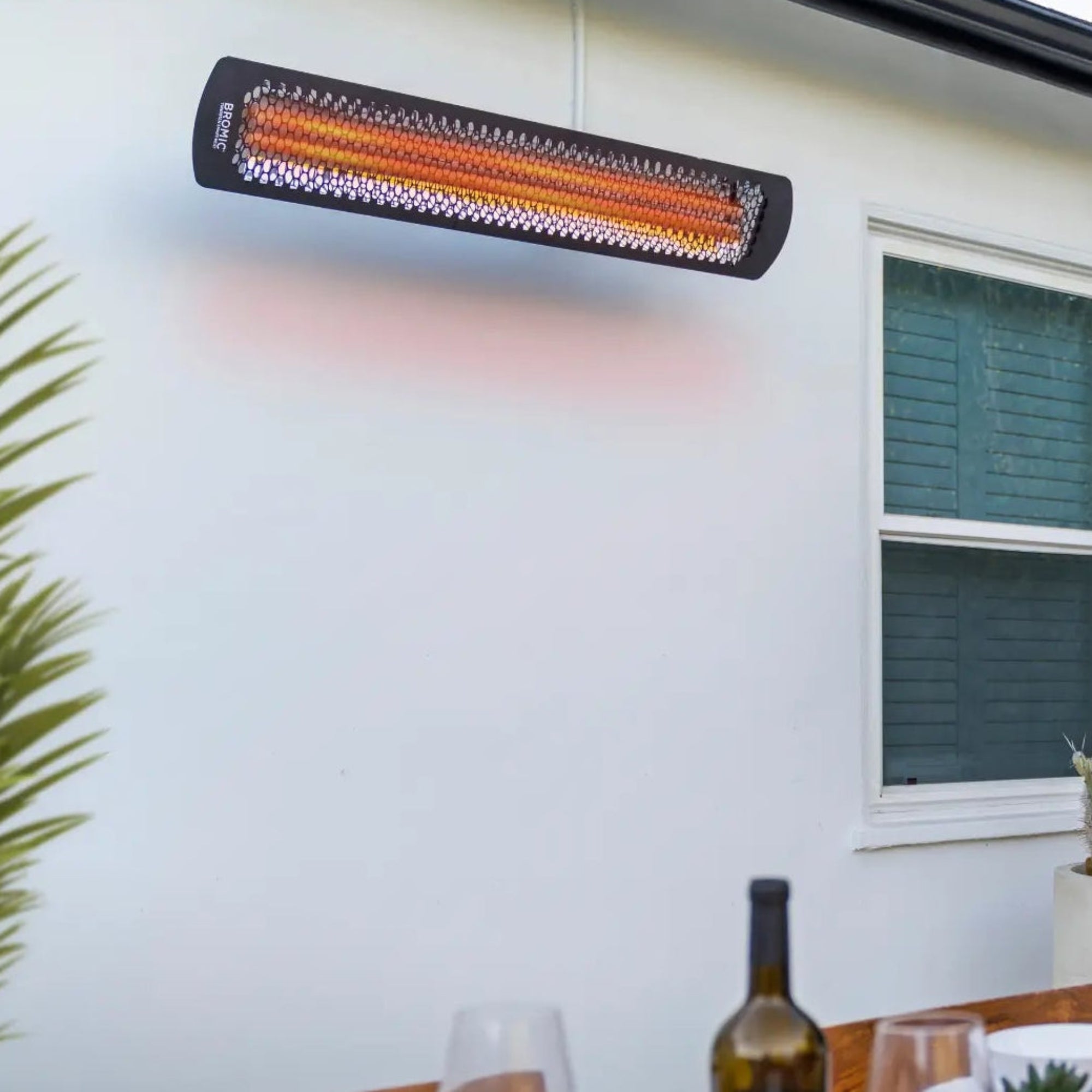 Bromic Tungsten Smart-Heat Electric Patio Heater – 6000W – Wall or Ceiling Mount