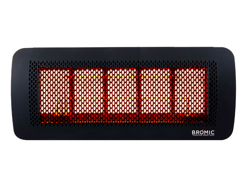 Bromic Tungsten Smart-Heat Gas Heater – 500 Series Wall or Ceiling Mounted Outdoor Patio Heater