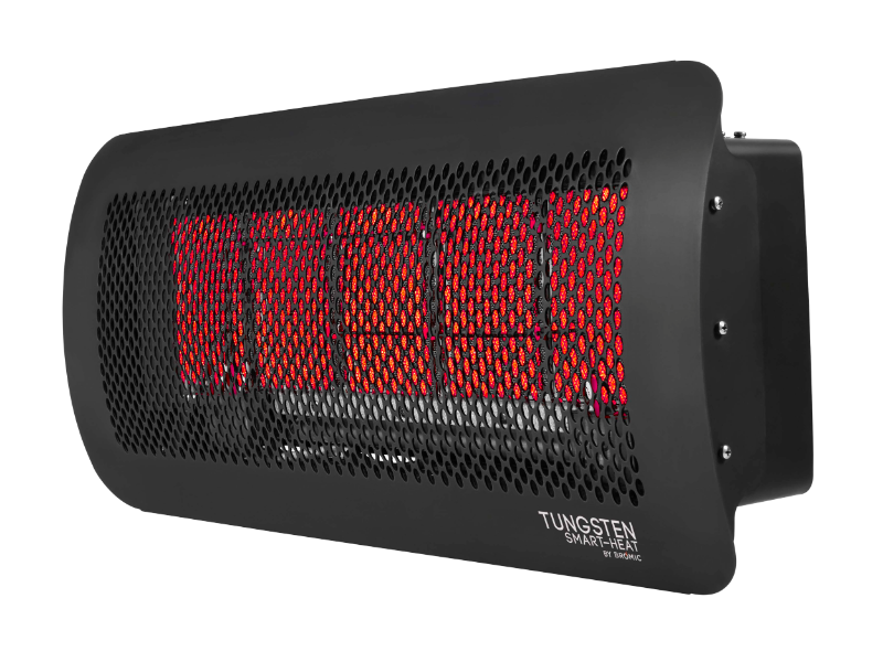 Bromic Tungsten Smart-Heat Gas Heater – 500 Series Wall or Ceiling Mounted Outdoor Patio Heater