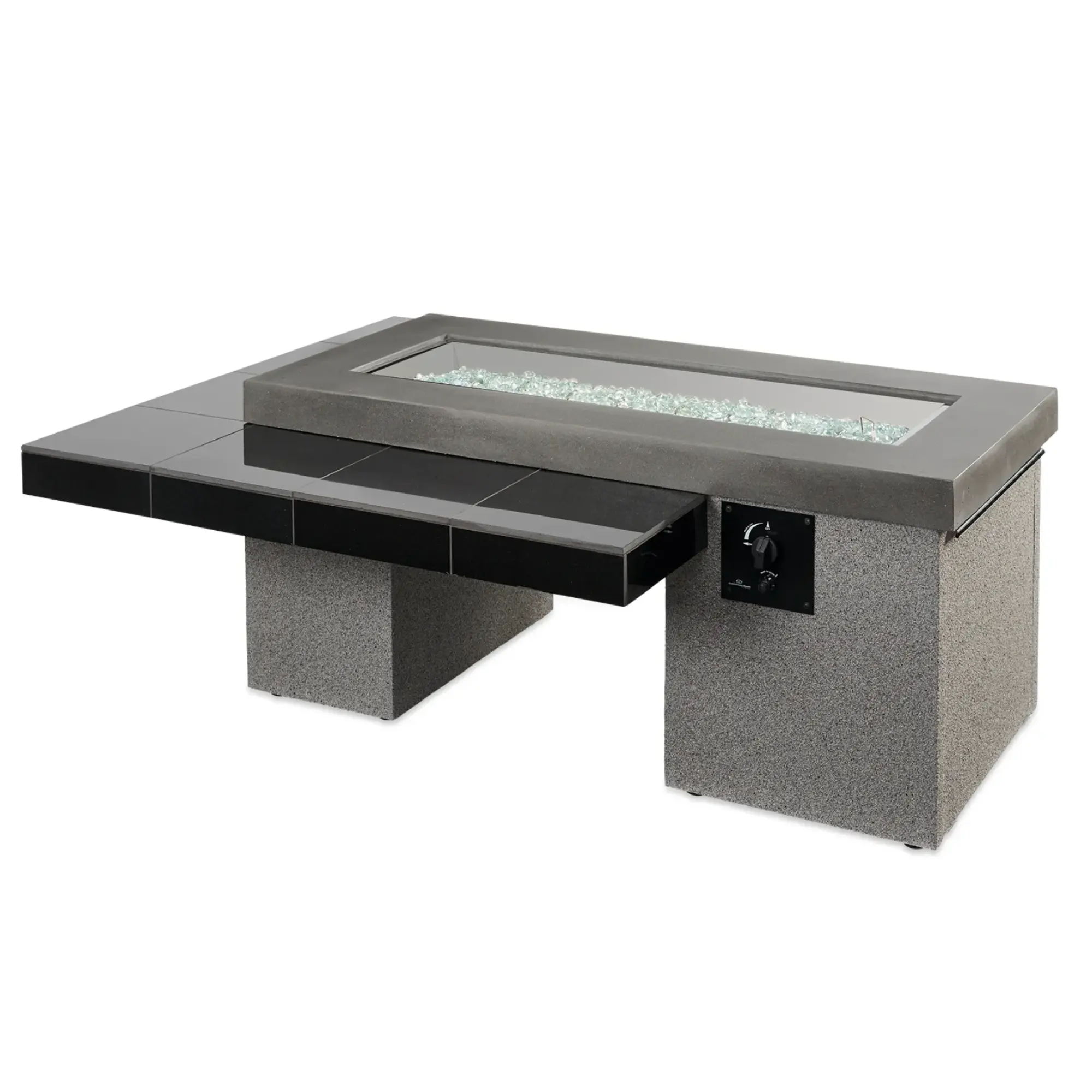 Uptown 64.5″ Rectangular Gas Fire Pit Table – The Outdoor GreatRoom Company The Outdoor GreatRoom Company