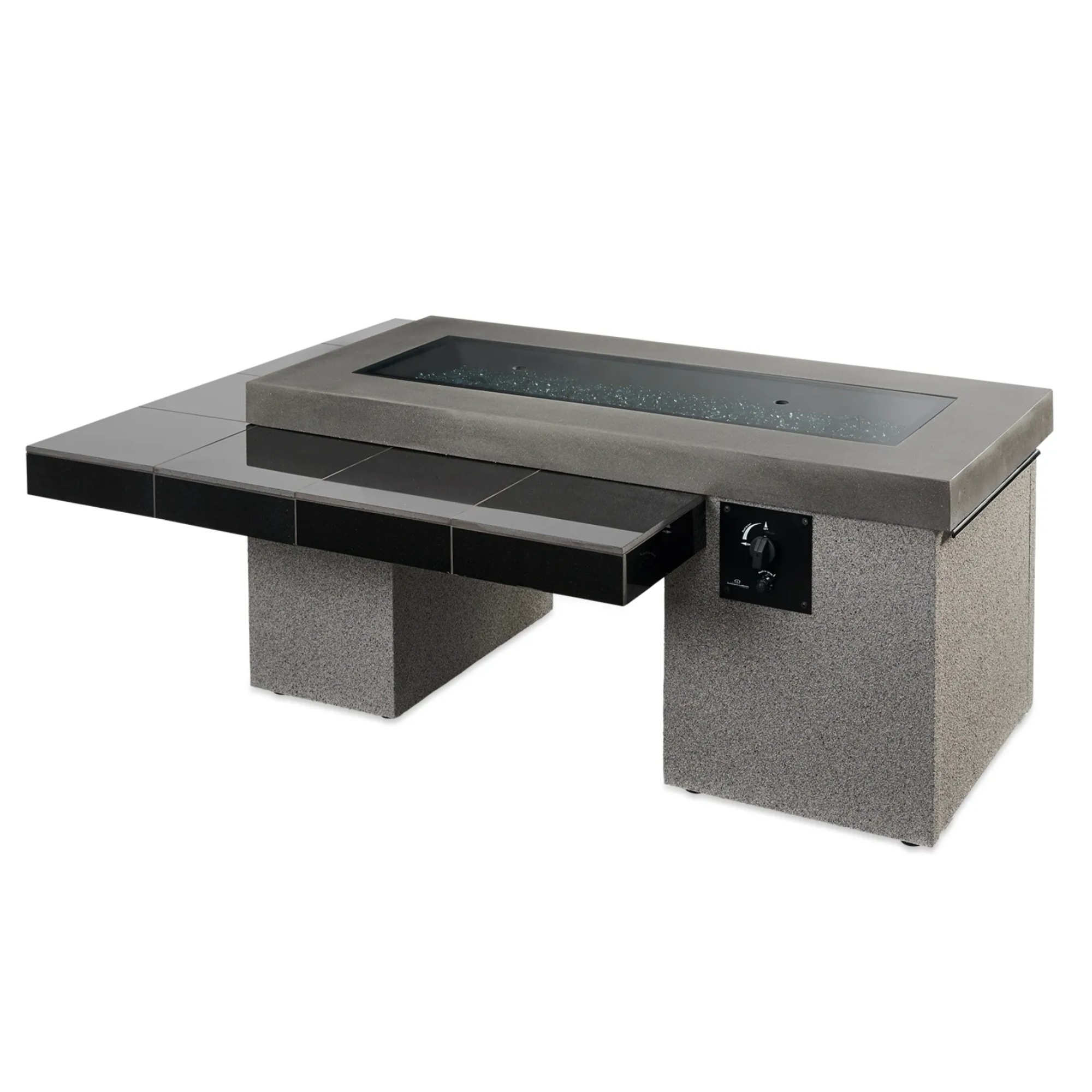 Uptown 64.5″ Rectangular Gas Fire Pit Table – The Outdoor GreatRoom Company