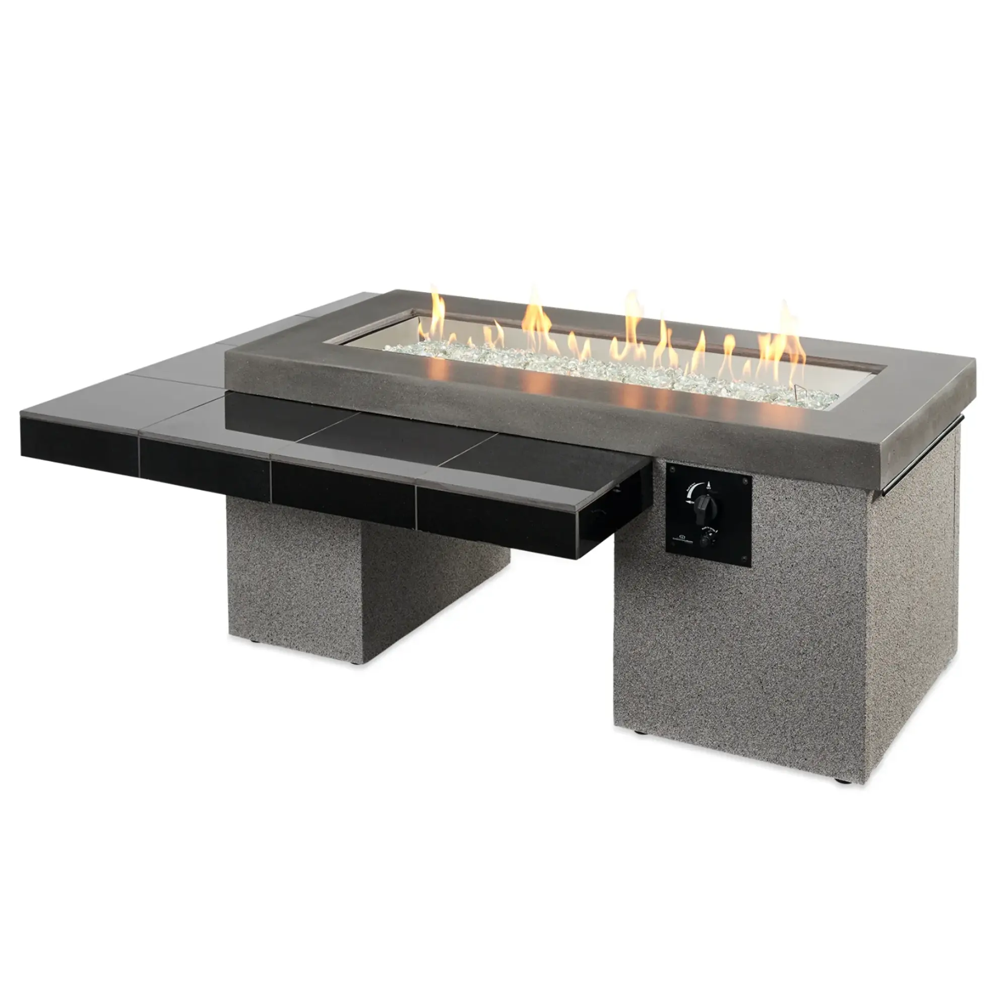 Uptown 64.5″ Rectangular Gas Fire Pit Table – The Outdoor GreatRoom Company The Outdoor GreatRoom Company