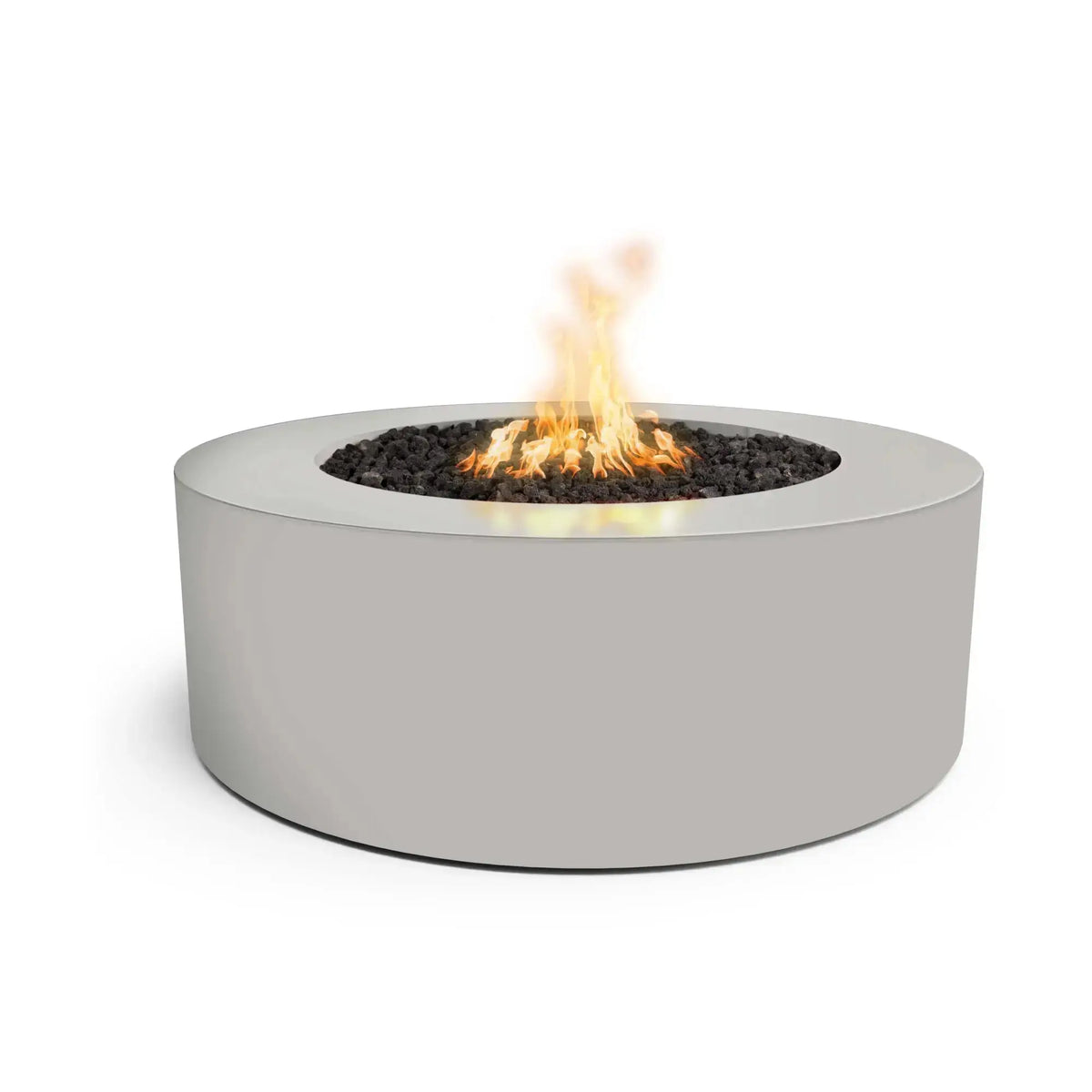 Unity 72" Round Steel Gas Fire Pit – The Outdoor Plus The Outdoor Plus