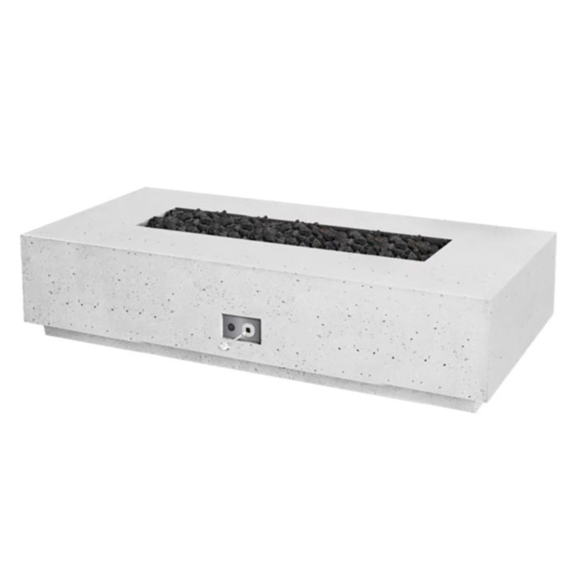 Sanctuary 76″ Rectangular Concrete Gas Fire Table – SAN176 – by Firegear