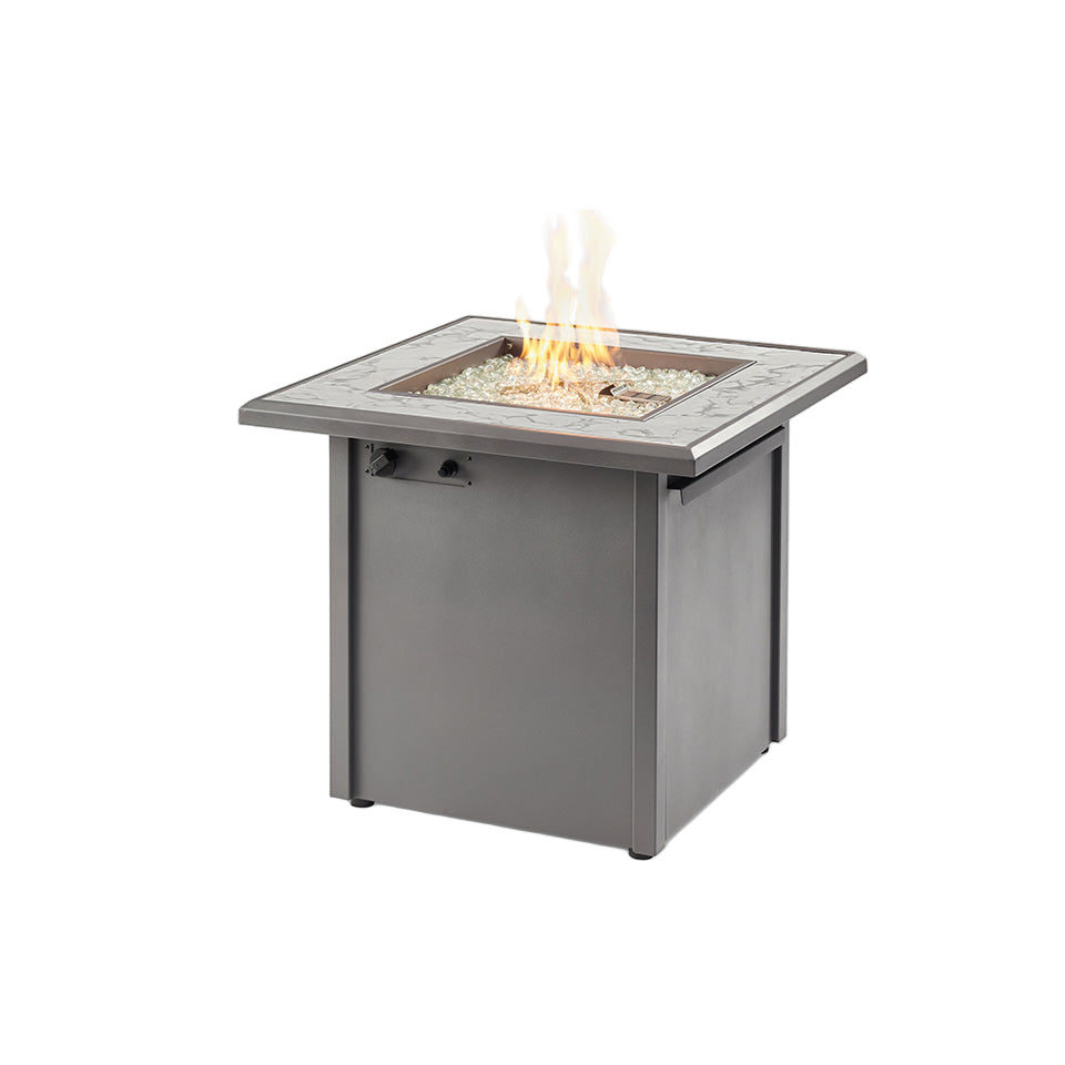 Vaughn 30″ Square Gas Fire Table – The Outdoor GreatRoom Company