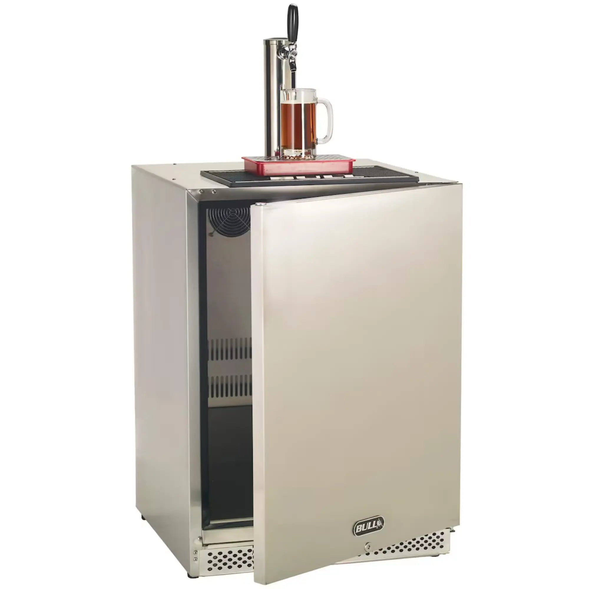 Bull Outdoor Rated Single Tap Kegerator Bull
