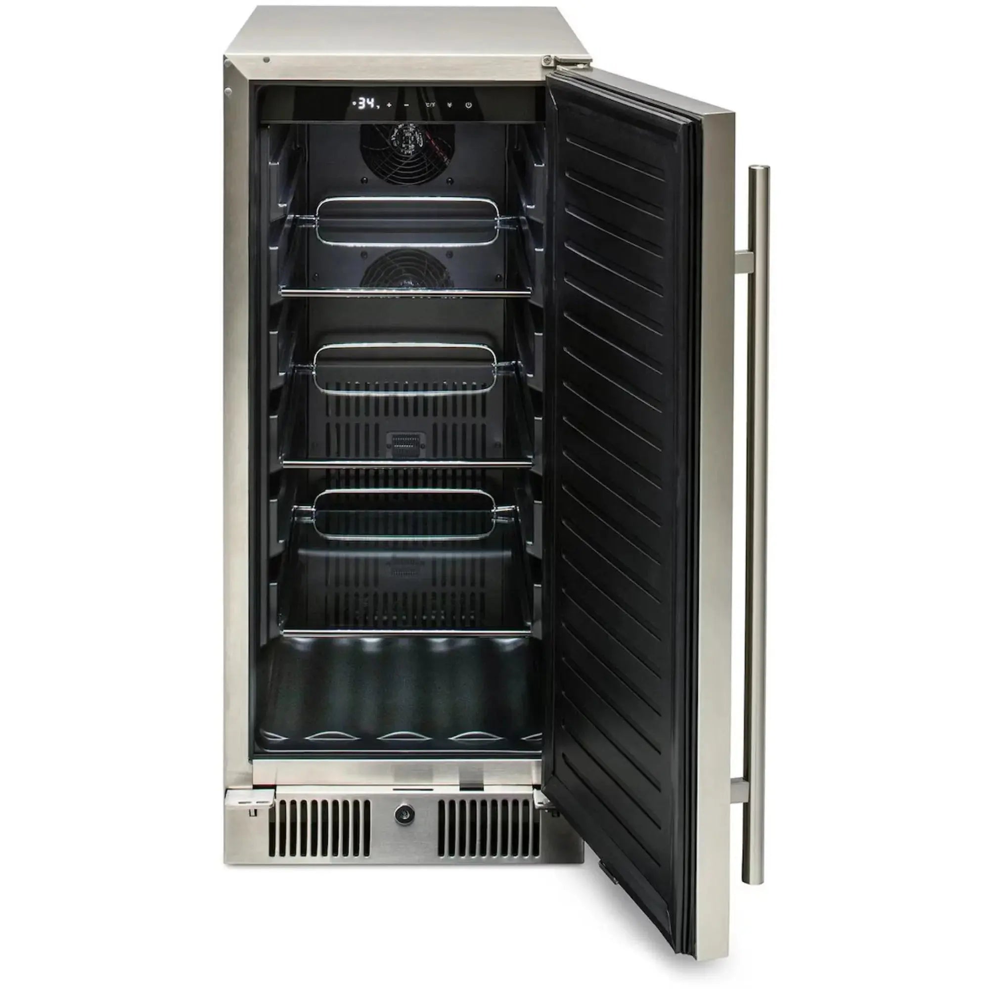 Blaze 15-Inch 3.2 Cu. Ft. Outdoor Rated Compact Refrigerator – BLZ-SSRF-15 Blaze