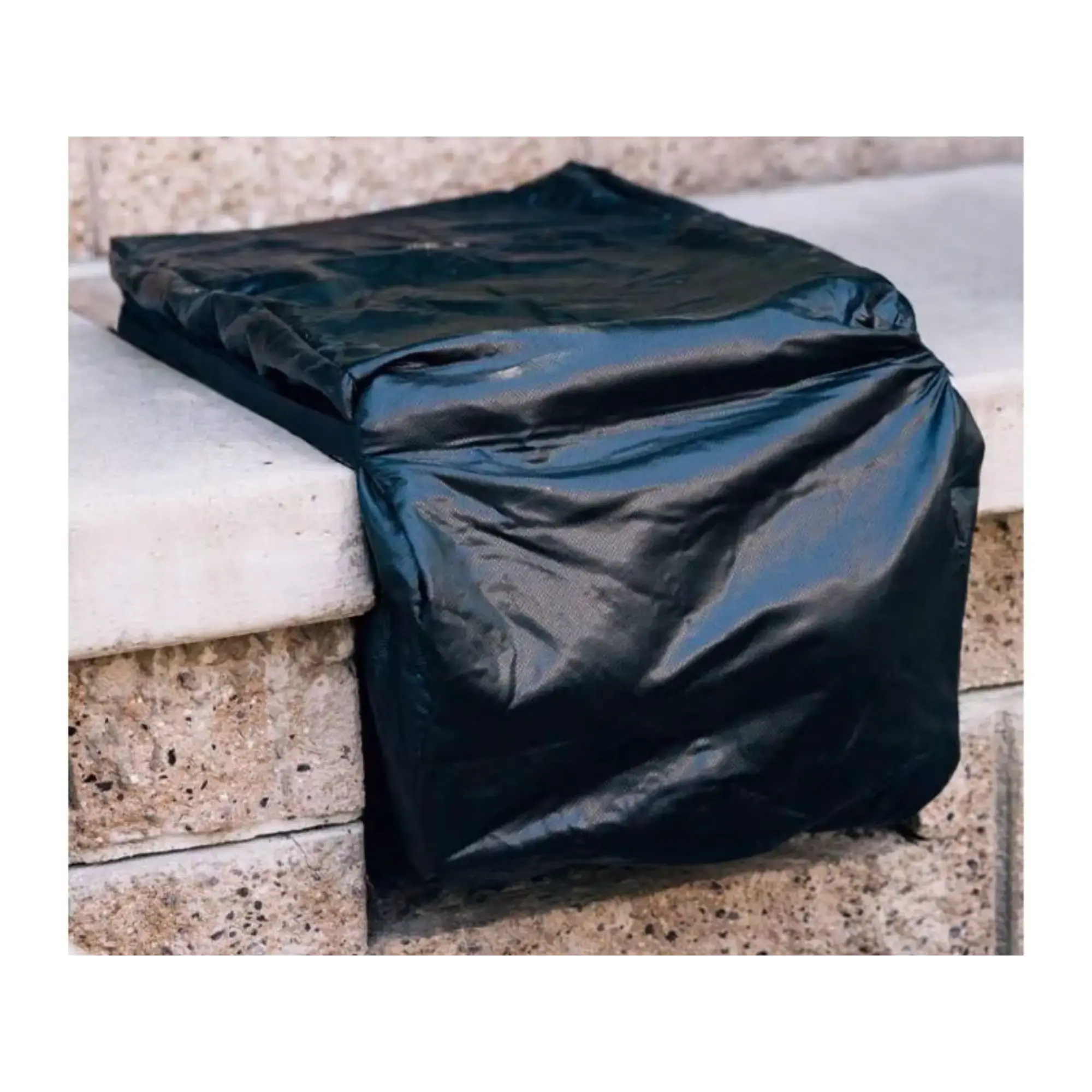 American Made Grills Cover for Atlas Double Side Burner — Heavy-Duty PVC, UV-Protected | GRILLCOV-ATS2B American Made Grills