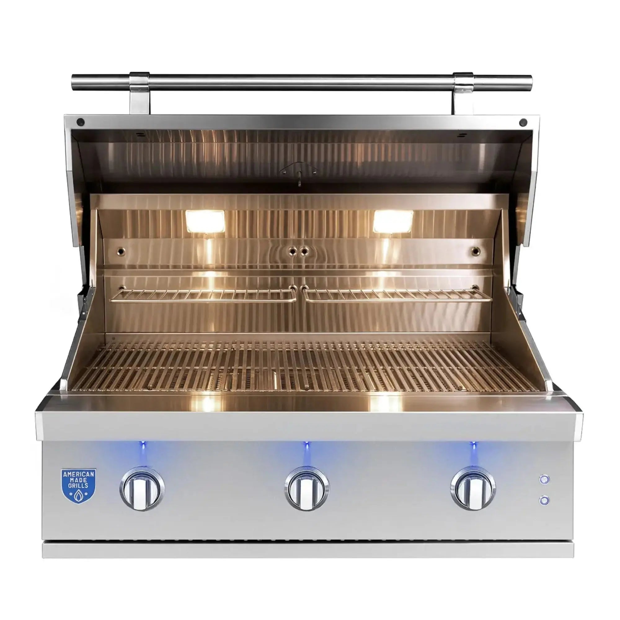 American Made Grills Atlas 36-Inch Built-In Gas Grill — 49,500 BTU w/ Flame Thrower Ignition | Made in USA American Made Grills