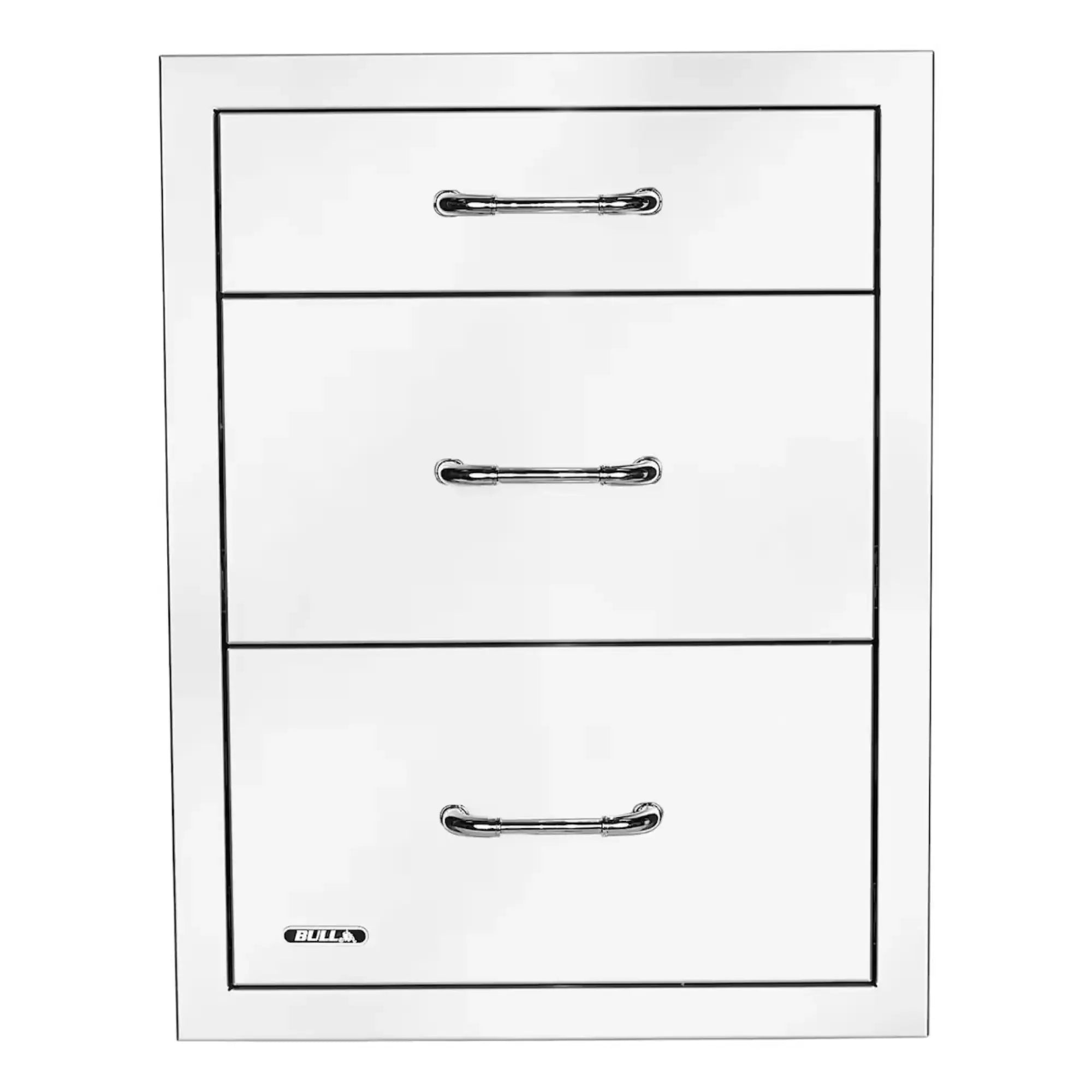 Bull 21-Inch Triple Drawer – ½" Reveal Bull