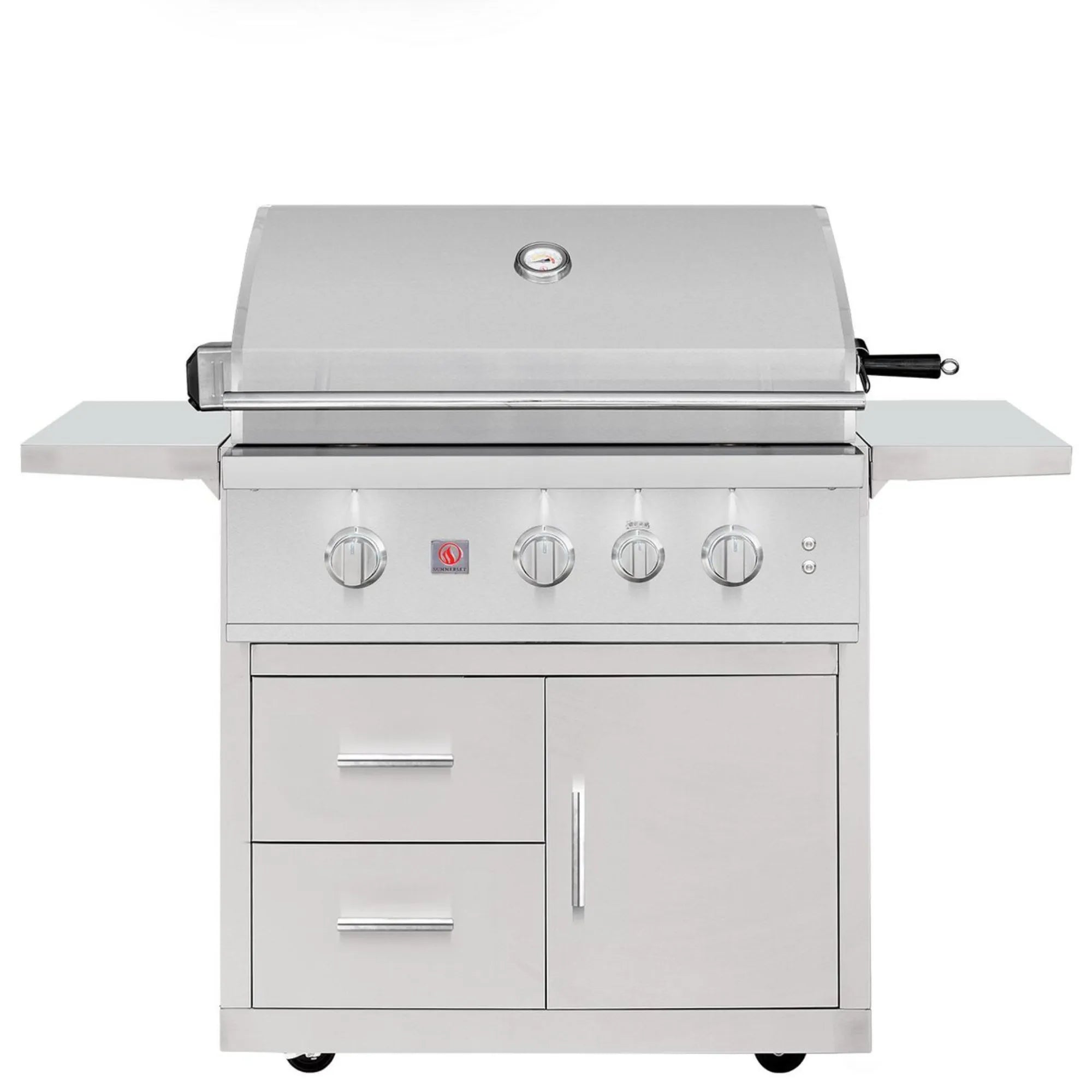 Summerset TRL Pro 32" 3-Burner Freestanding Gas Grill w/ Cart β 75,000 BTU | TRLPRO32 Summerset