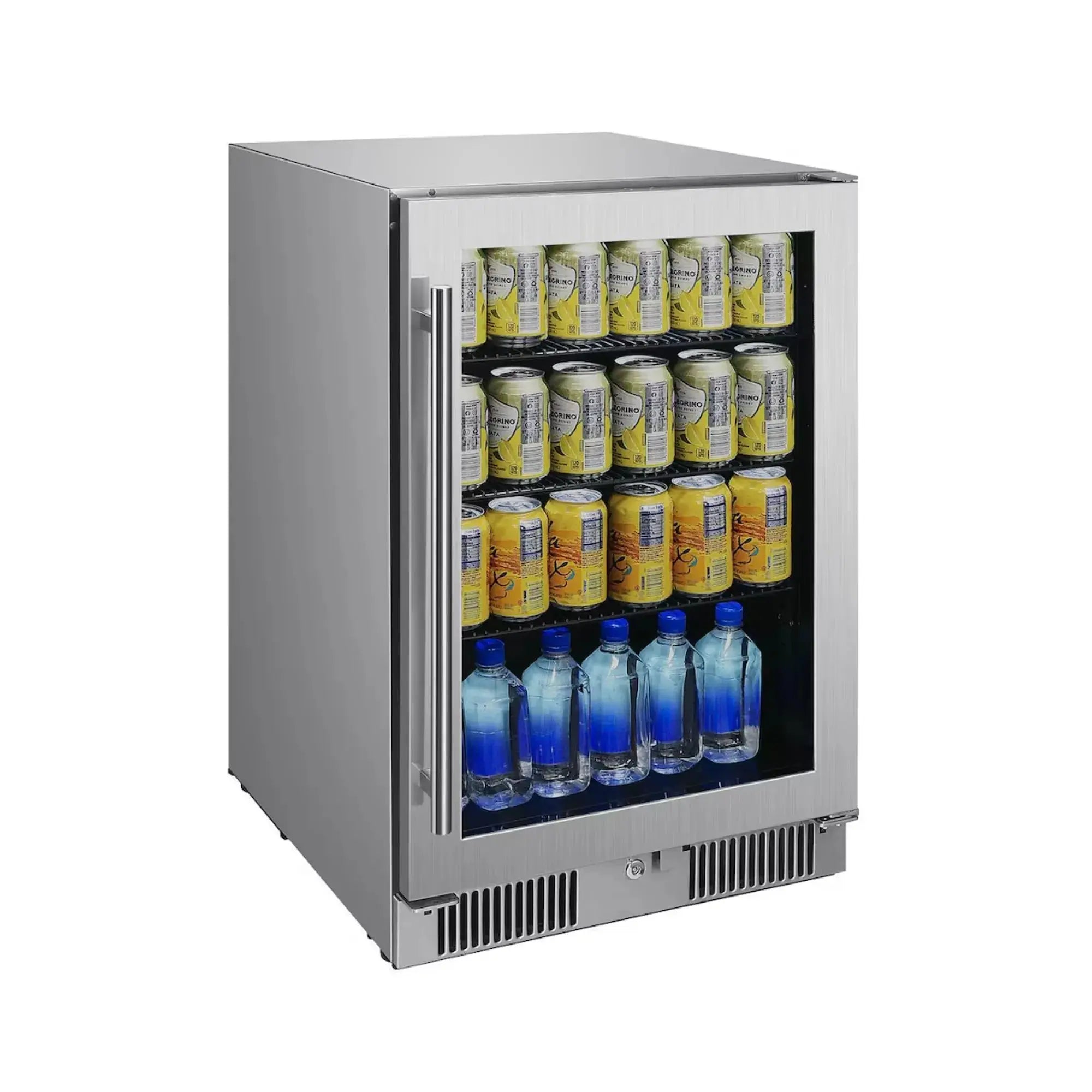 Blaze 20-Inch 4.5 Cu. Ft. Outdoor Glass Door Beverage Cooler – BLZ-GDBEV-4.5 Blaze