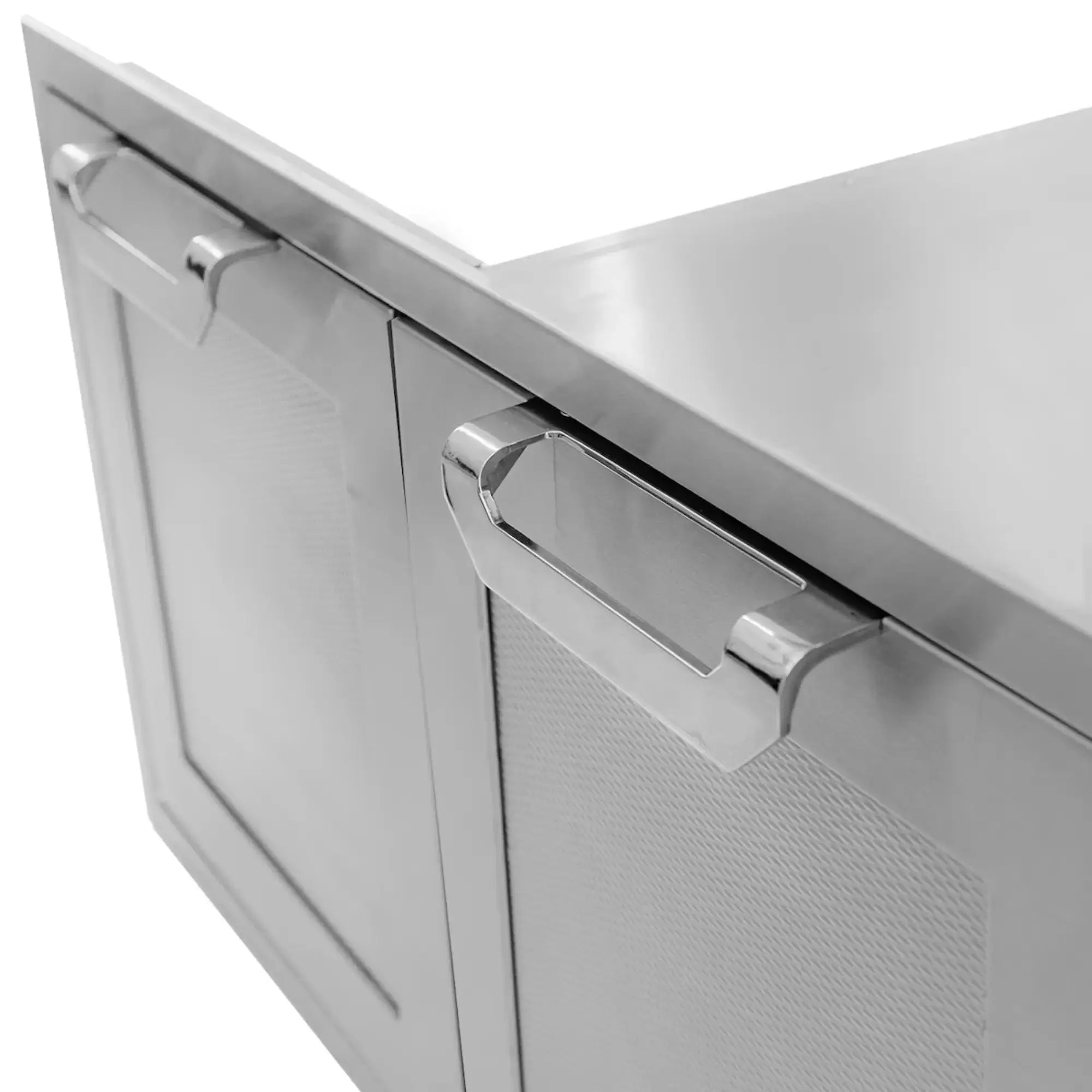 Hestan 36-Inch Outdoor Kitchen Double Storage Doors Hestan