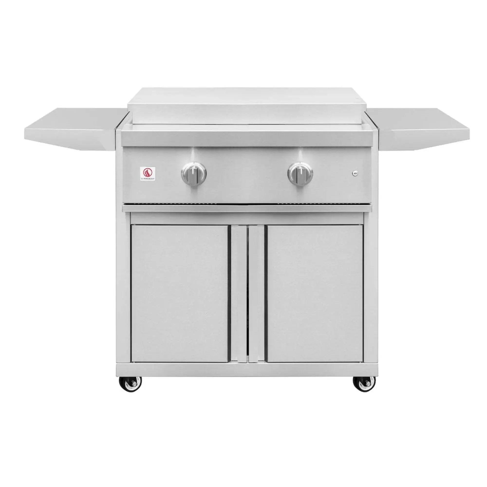 Summerset Griddle Pro 30" 2-Burner Freestanding Gas Griddle w/ Cart — 36,000 BTU | GRIDPRO Summerset