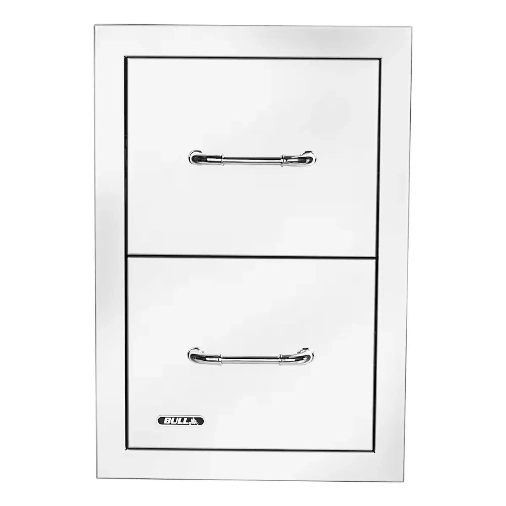 Bull 15-Inch Double Drawer – ½" Reveal Bull