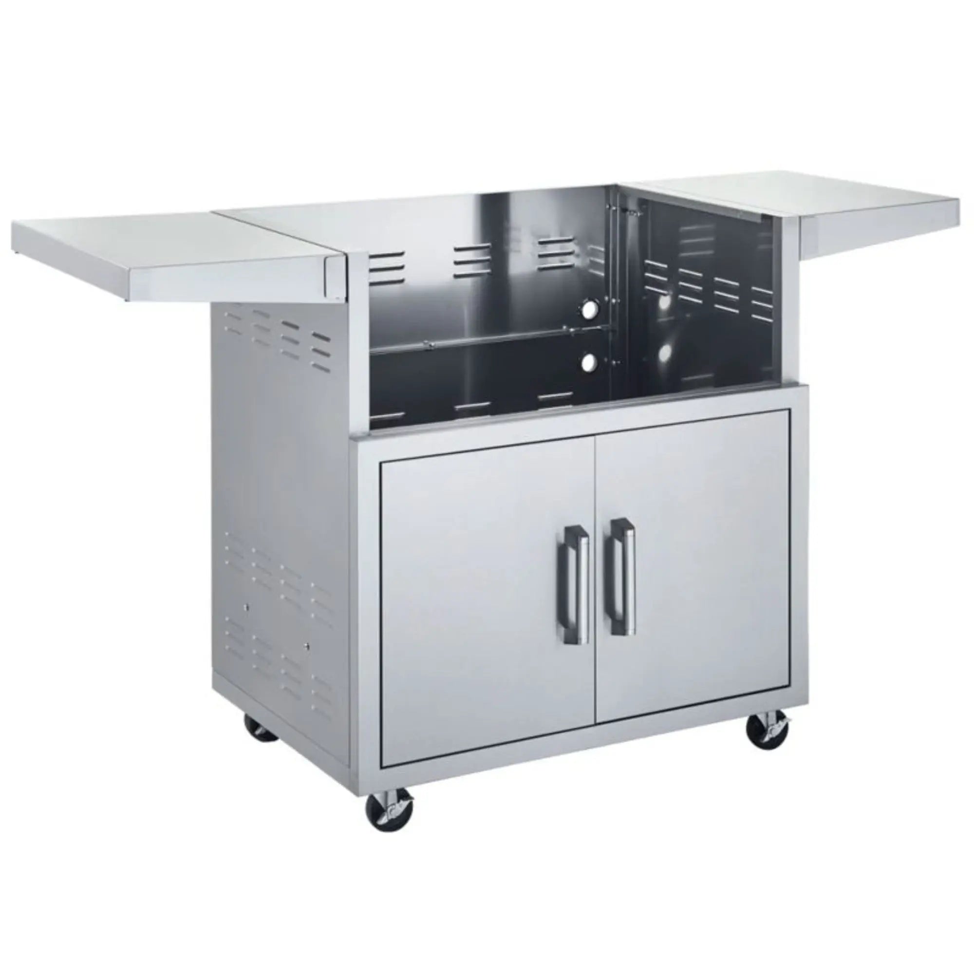 Broilmaster B-Series 32-Inch Marine Grade Fully Loaded 4-Burner Freestanding Gas Grill with Cart broilmaster
