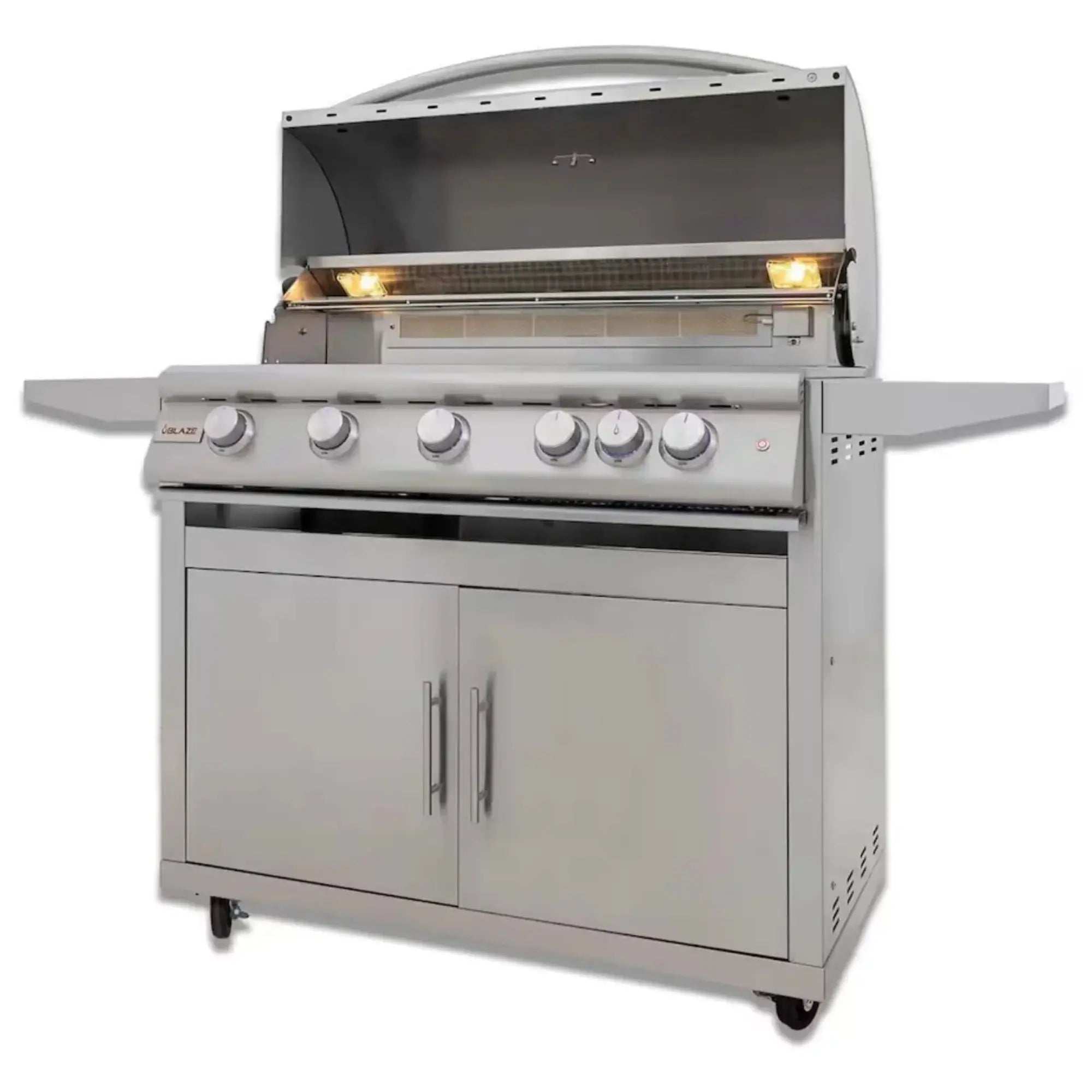 Blaze LTE+ 40-Inch 5-Burner Freestanding Gas Grill with Cart Blaze
