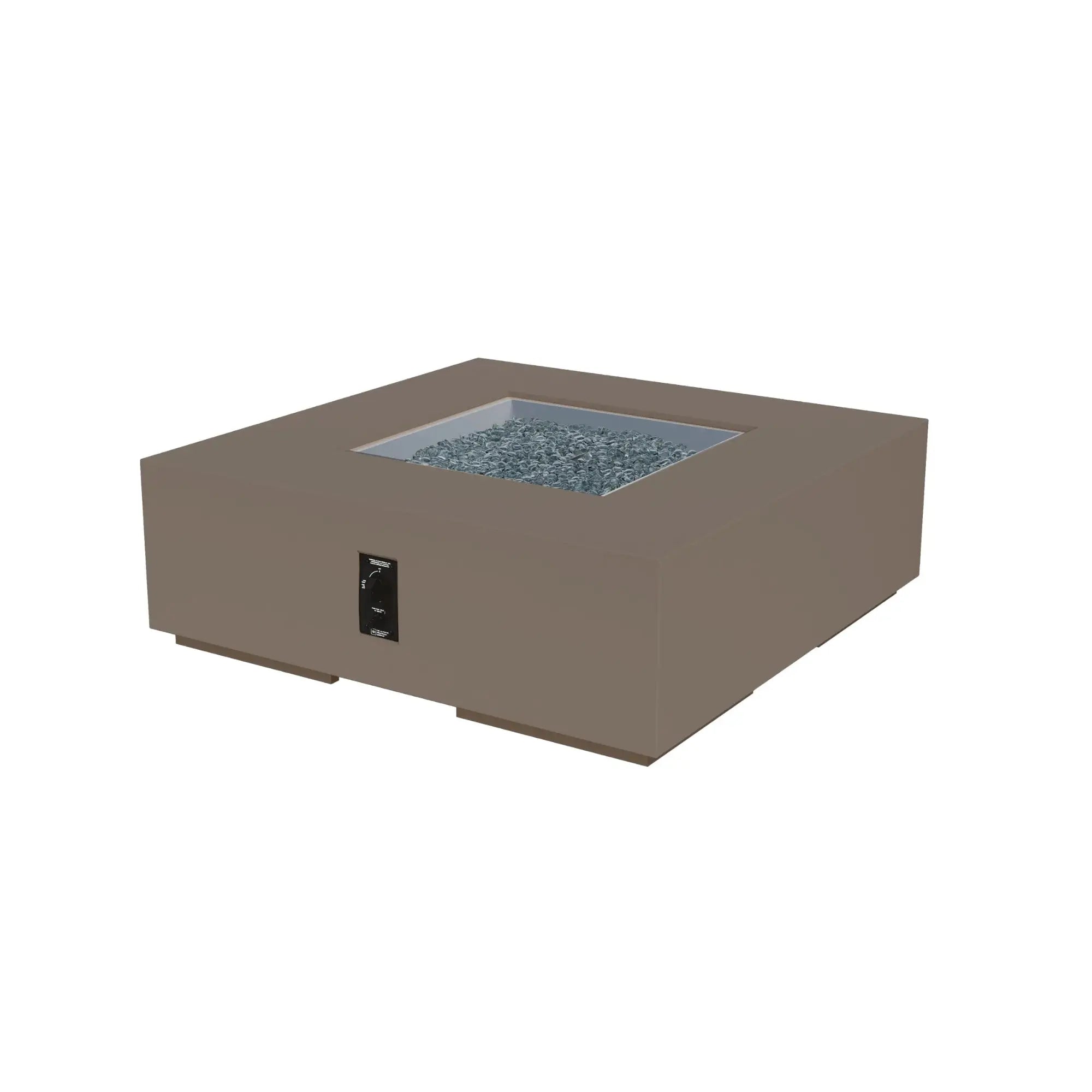 48″ Cove Square Concrete Gas Fire Pit Table – The Outdoor GreatRoom Company The Outdoor GreatRoom Company