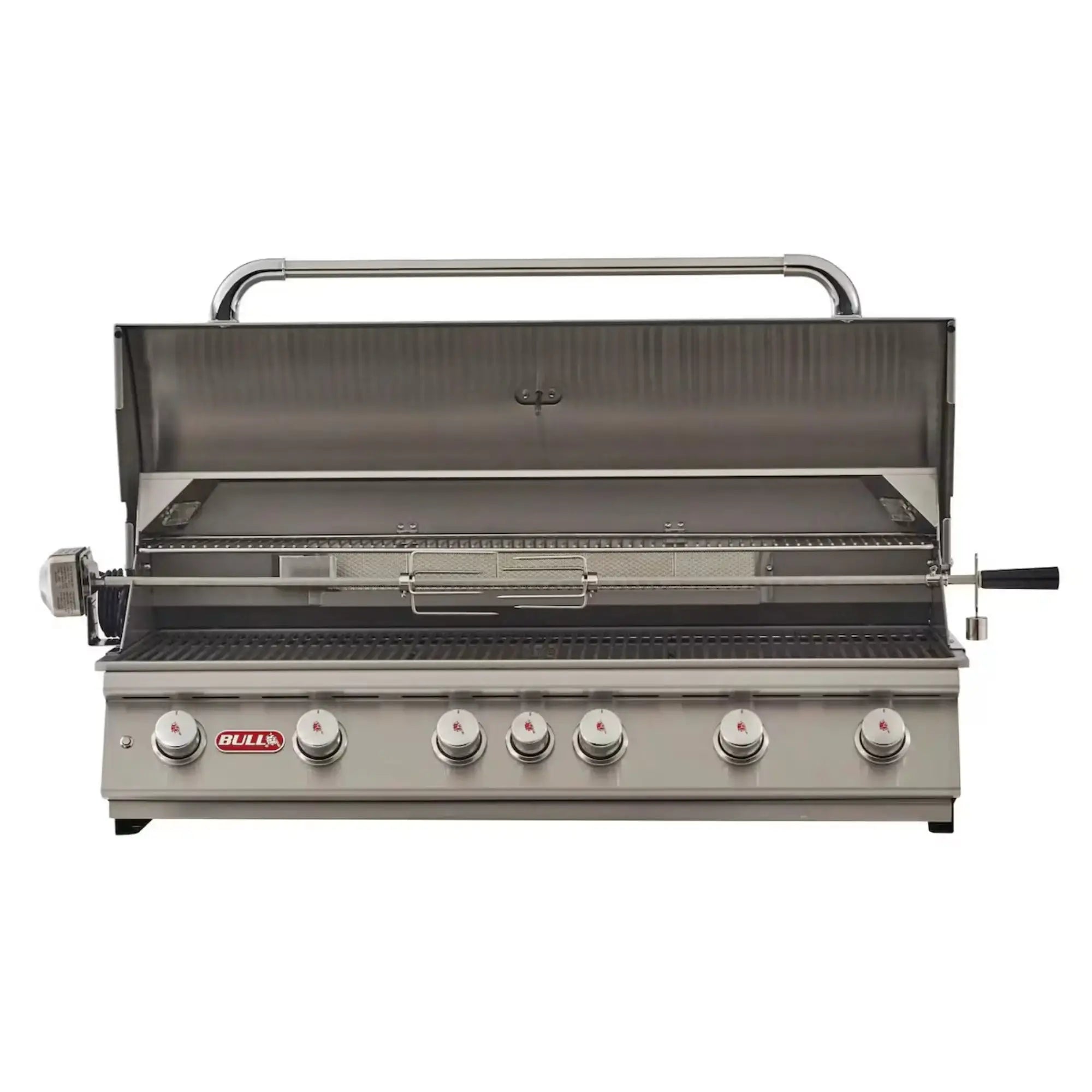 Bull Diablo 46-Inch 6-Burner Built-In Gas Grill with Rotisserie Bull