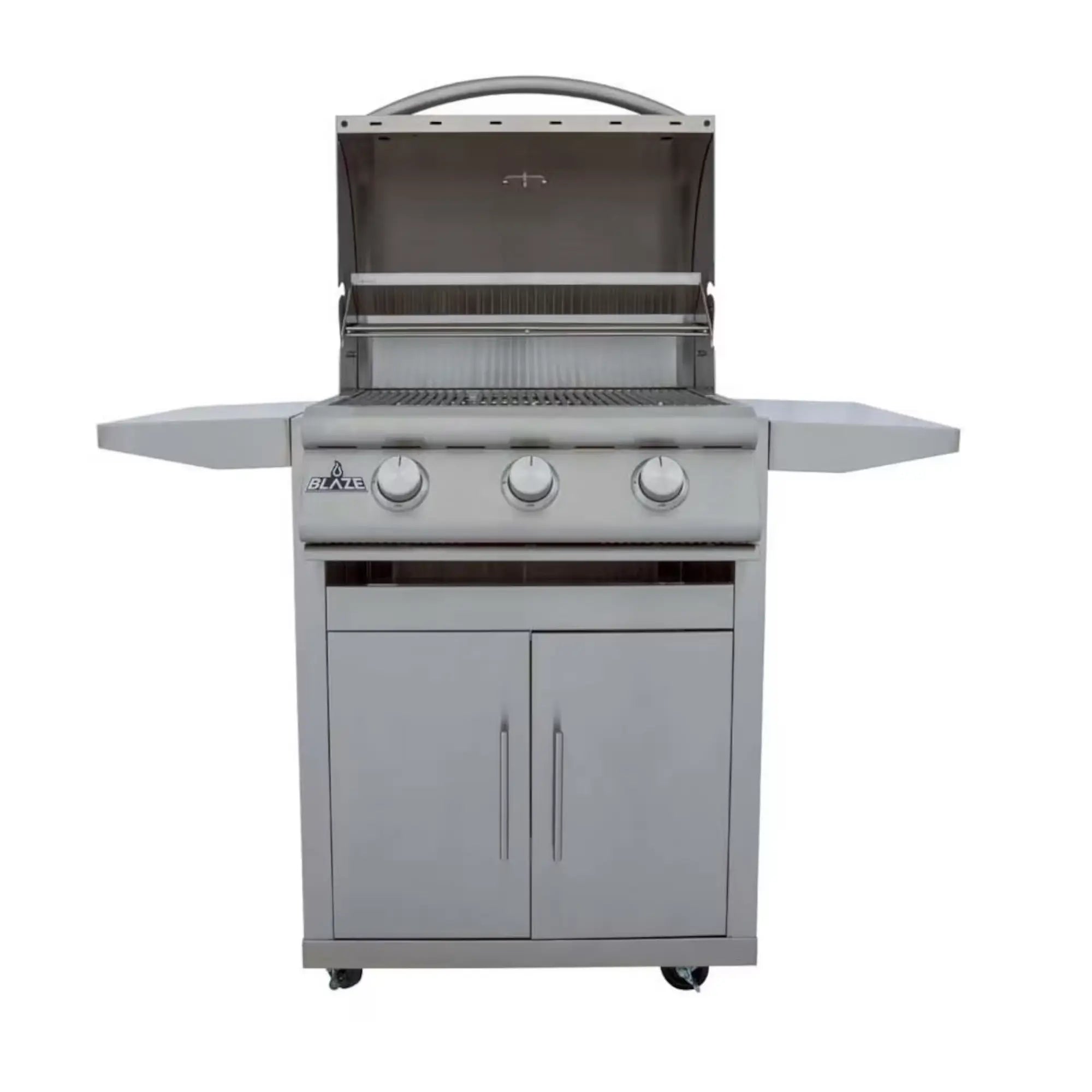 Blaze BCM 25-Inch 3-Burner Freestanding Gas Grill with Cart