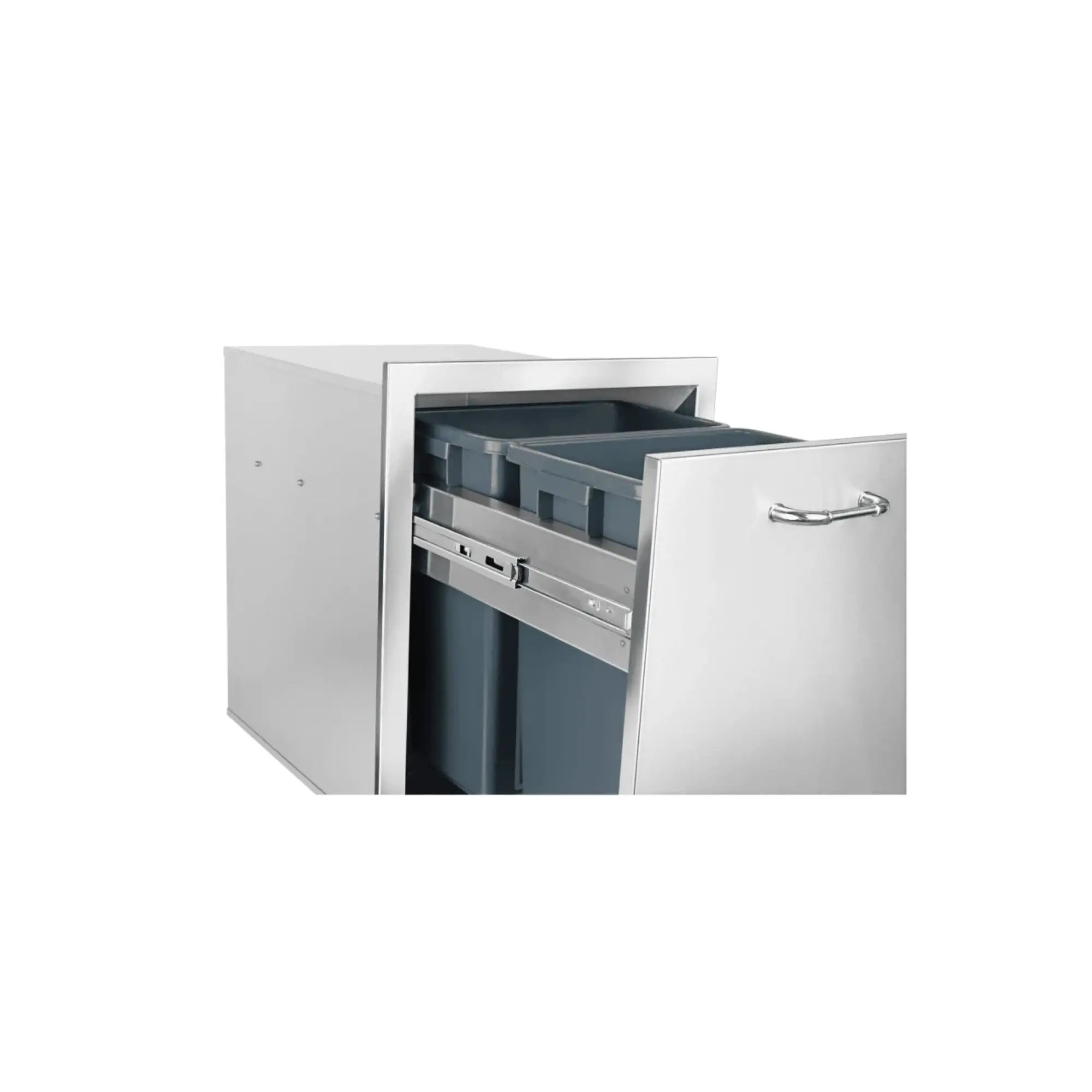 Bull Single Trash Drawer, Slim – ½" Reveal Bull
