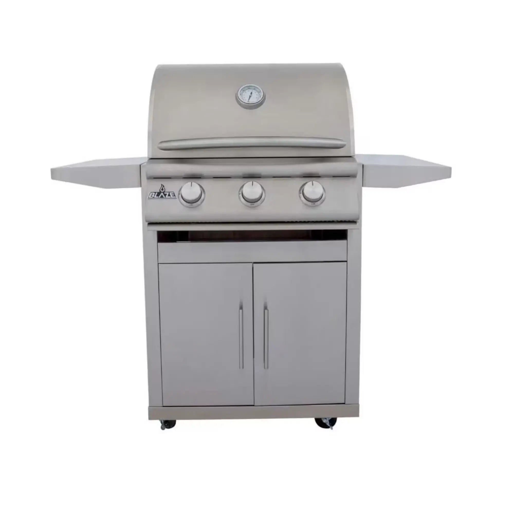 Blaze BCM 25-Inch 3-Burner Freestanding Gas Grill with Cart