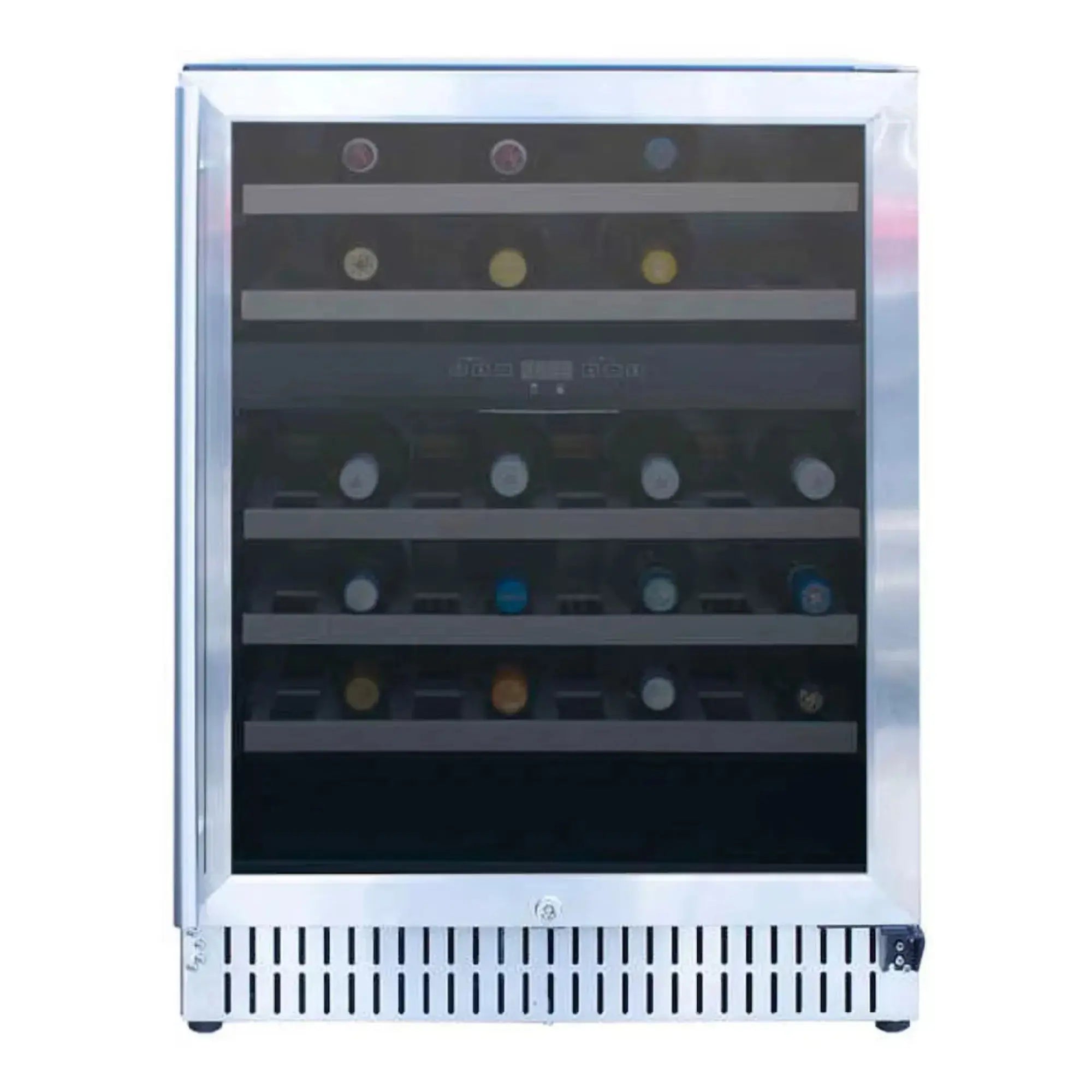 Summerset 24" Outdoor Rated Dual-Zone Wine Cooler — 5.3 Cu. Ft., 46-Bottle capacity | RFR-24WD Summerset