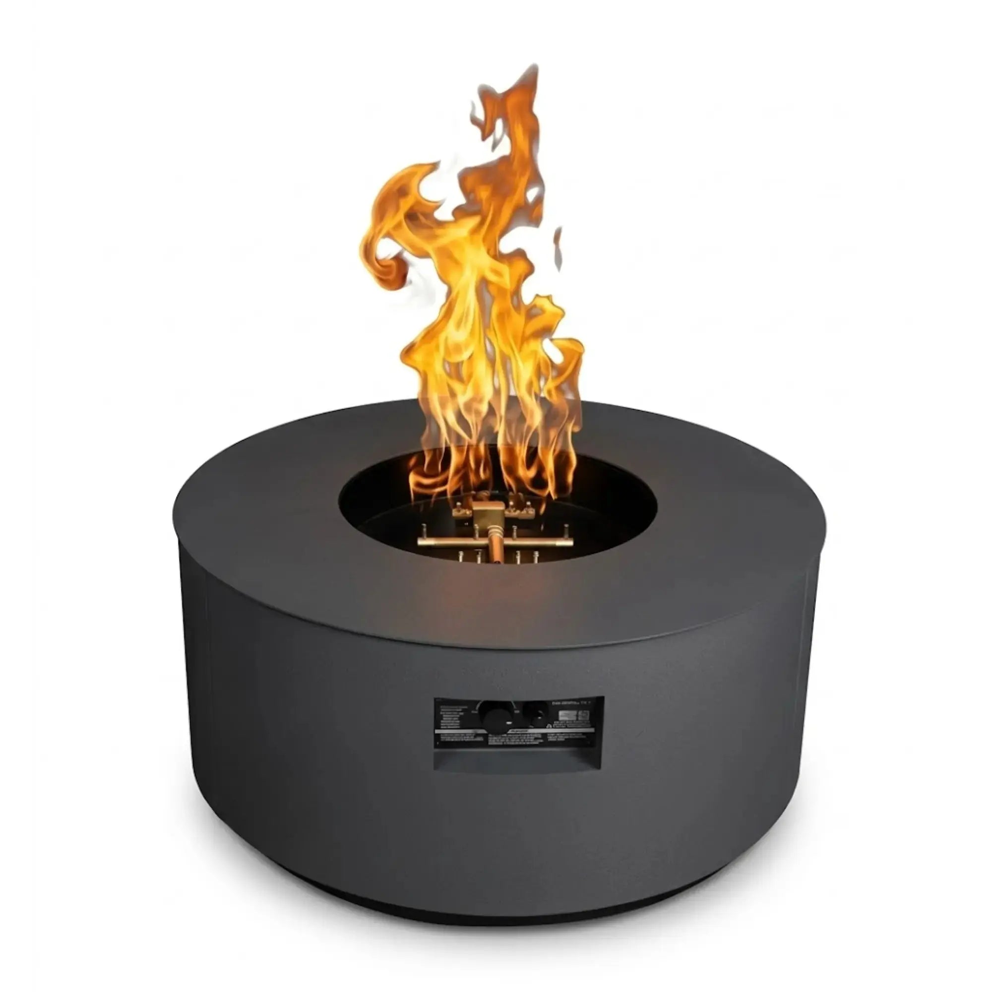 C36 AON 36" Circle Steel Gas Fire Table - Warming Trends Warming Trends