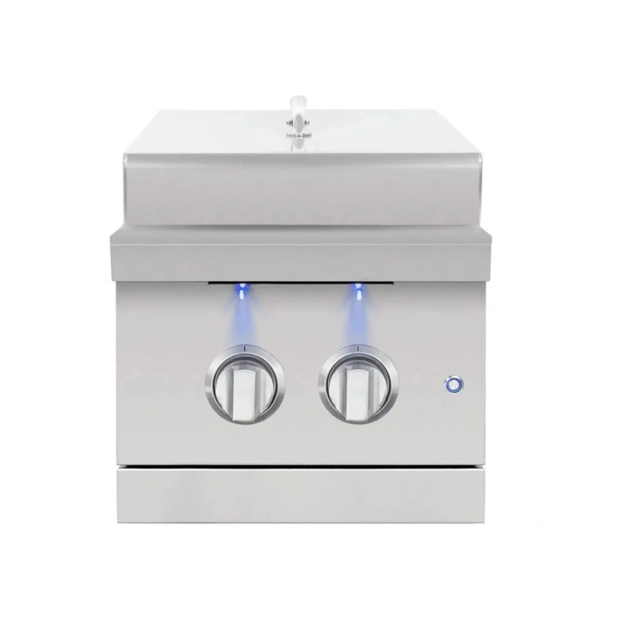 American Made Grills Encore Double Side Burner — 28,000 BTU w/ Independent Controls & LED Lighting | ENCSB2 American Made Grills