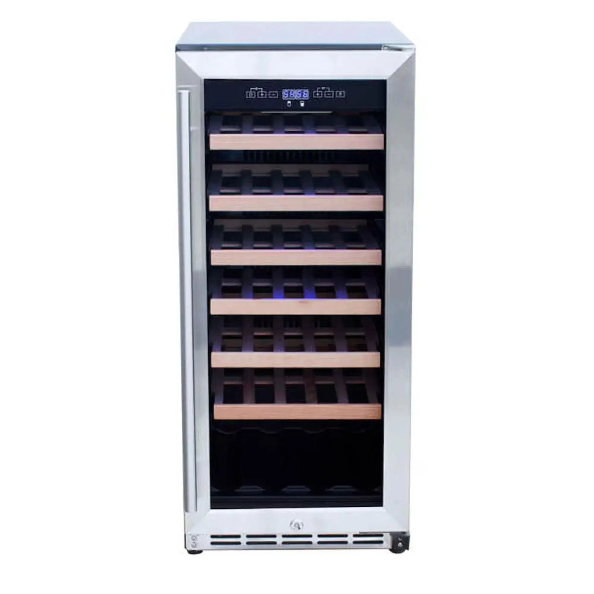 Summerset 15" Outdoor Rated Single Zone Wine Cooler — 3.2 Cu. Ft. | RFR-15W Summerset