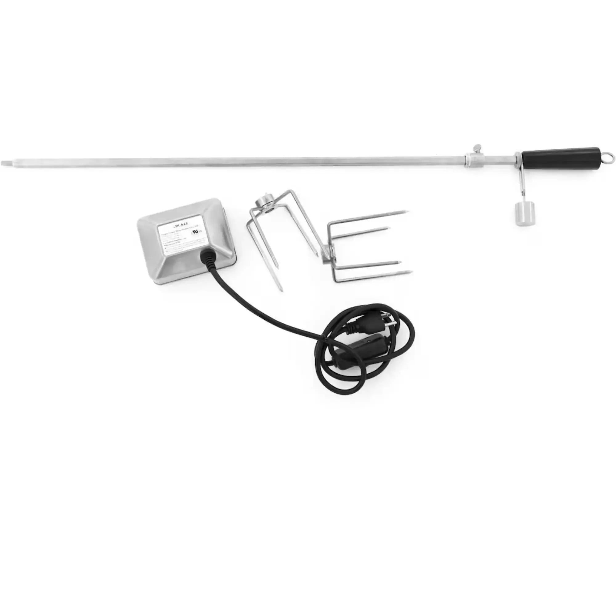Blaze Rotisserie Kit for 40-Inch 5-Burner Grill – BLZ-5-ROTIS-SS Blaze