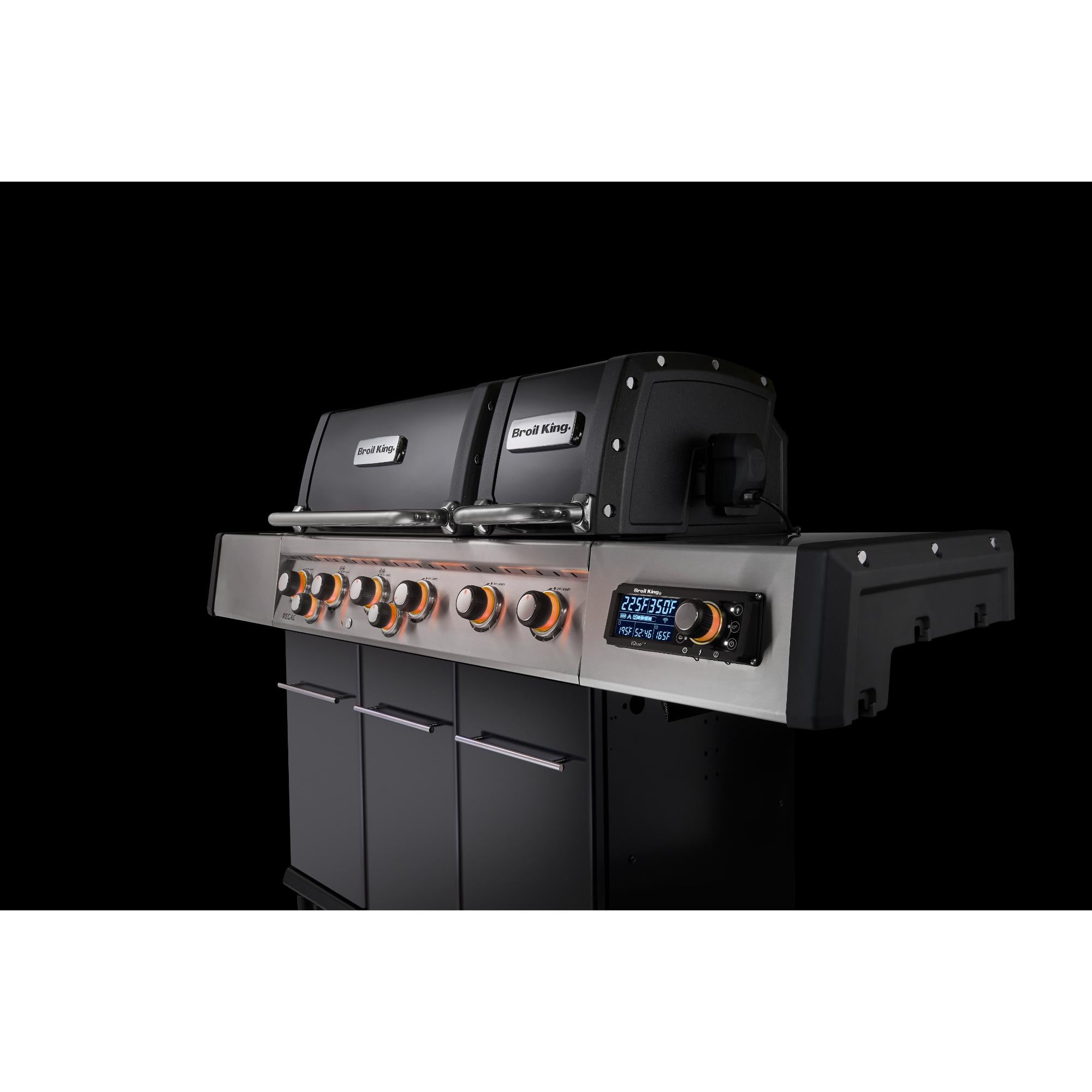 Broil King Regal Q 690 Pro IR Wi-Fi Enabled 6-Burner Gas Grill with Infrared Side Burner & Rotisserie