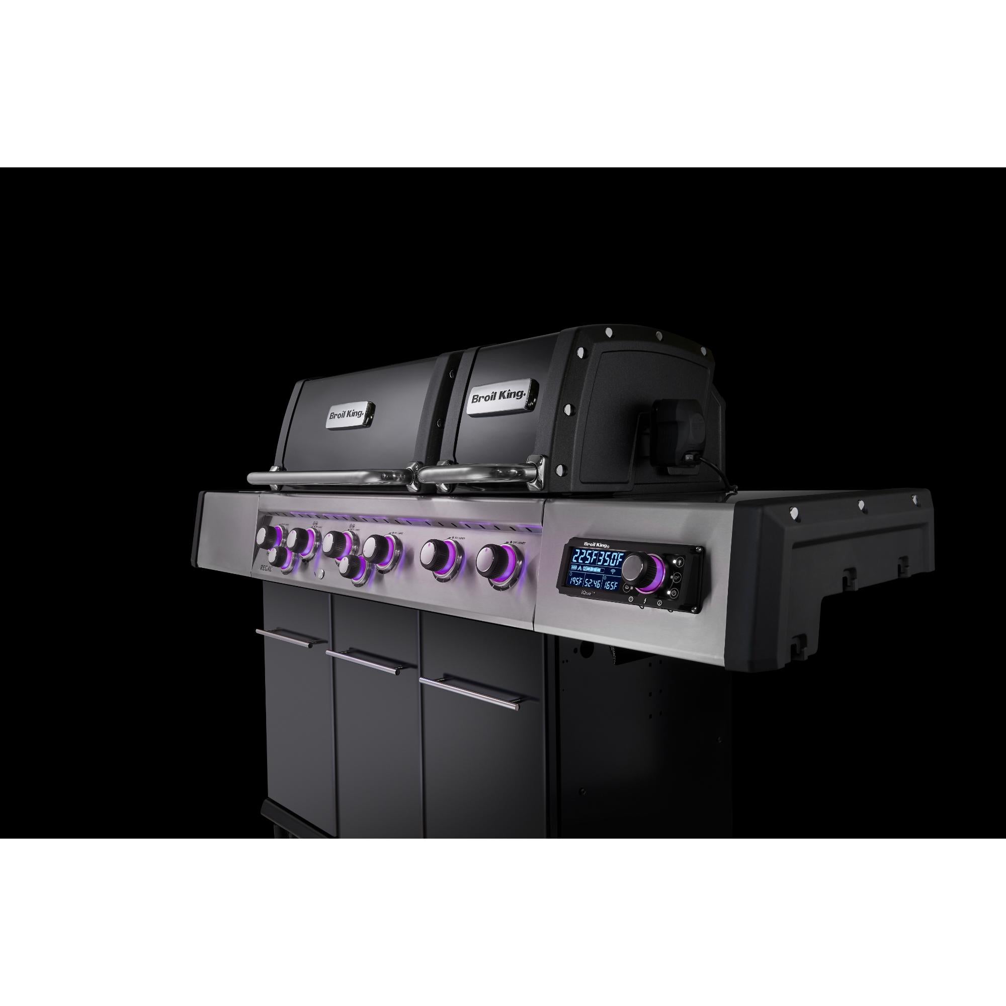Broil King Regal Q 690 Pro IR Wi-Fi Enabled 6-Burner Gas Grill with Infrared Side Burner & Rotisserie