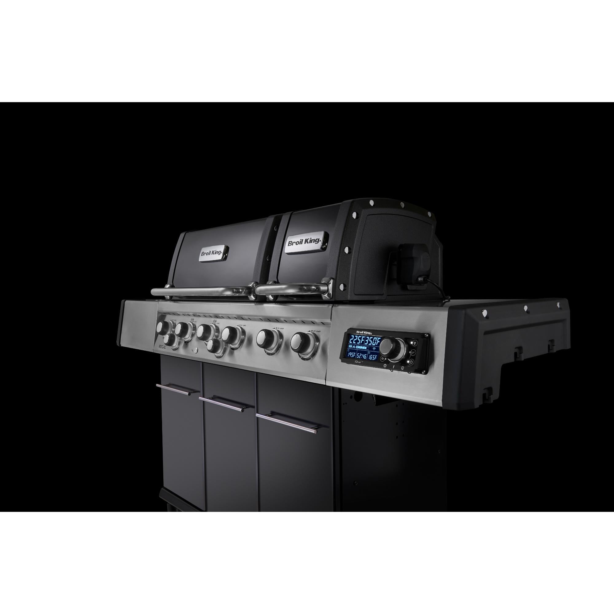 Broil King Regal Q 690 Pro IR Wi-Fi Enabled 6-Burner Gas Grill with Infrared Side Burner & Rotisserie