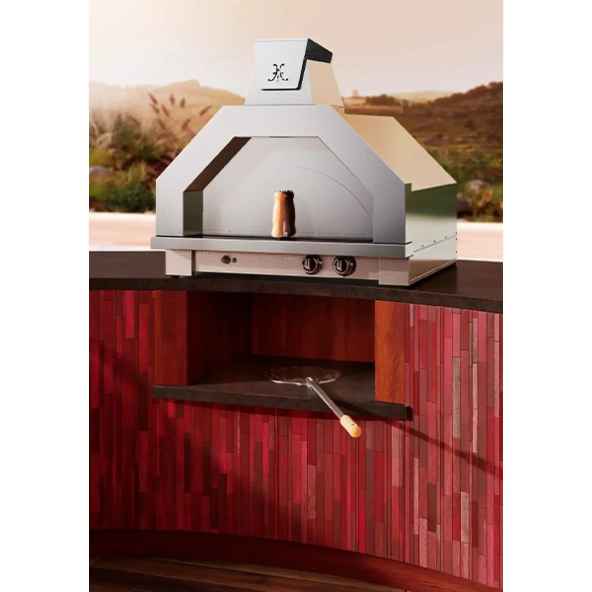 Hestan 33-Inch Campania Outdoor Gas Pizza Oven – AGPO33 Hestan