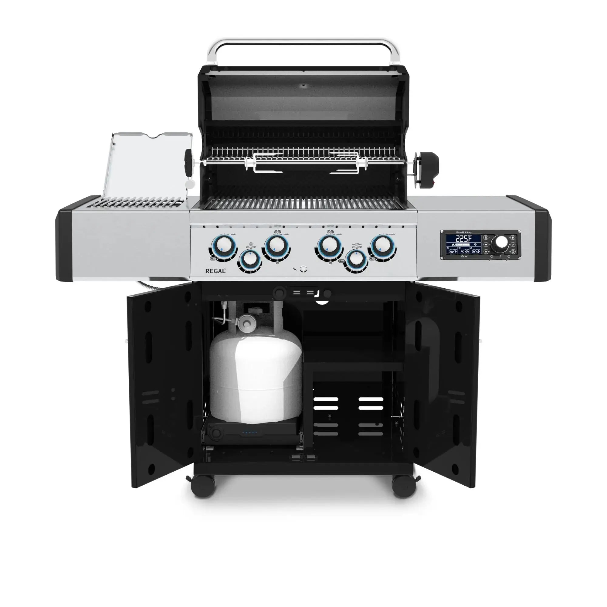 Broil King Regal Q 490 Pro IR 56-Inch Wi-Fi Enabled Propane Gas Grill – 687244 Broil King