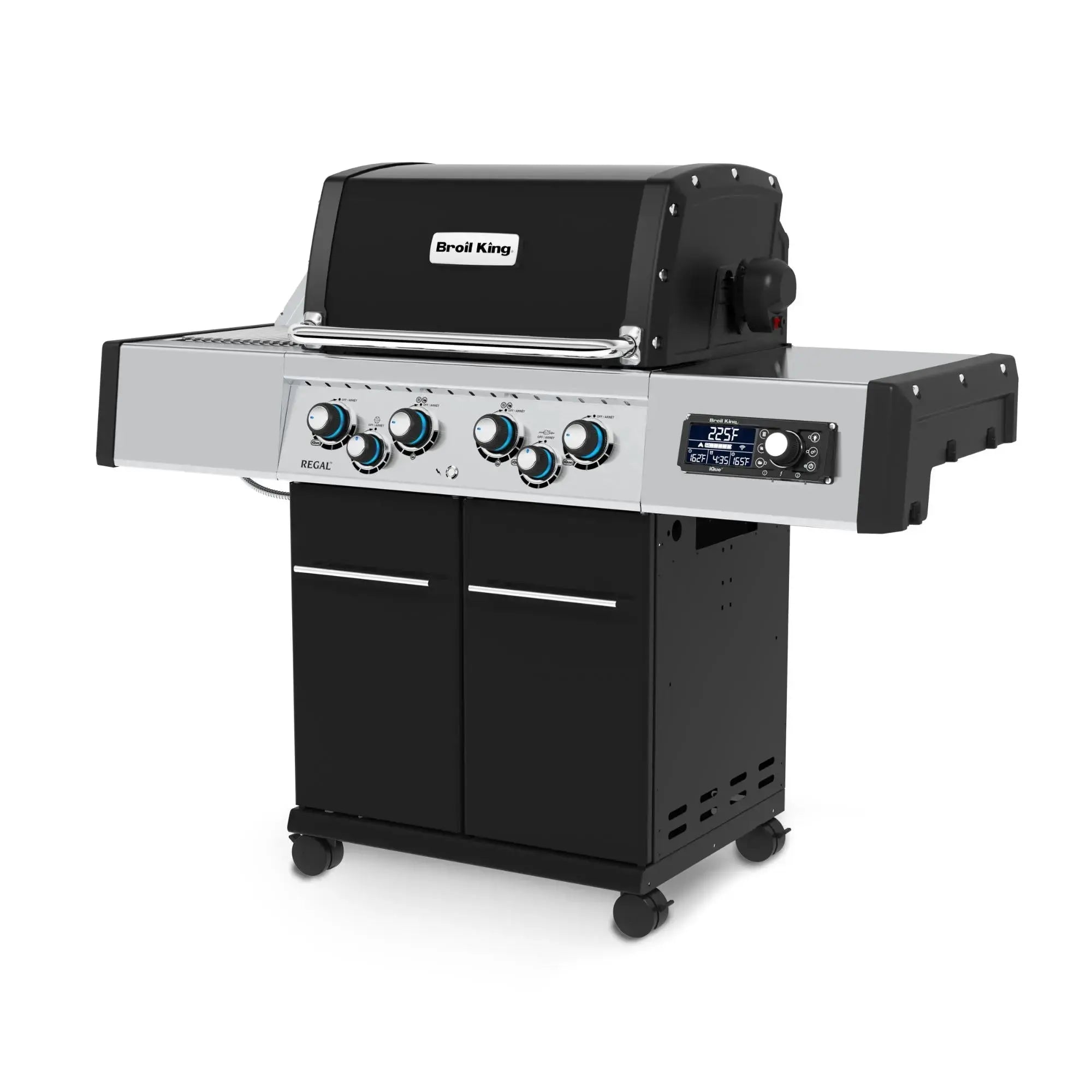 Broil King Regal Q 490 Pro IR 56-Inch Wi-Fi Enabled Propane Gas Grill – 687244 Broil King