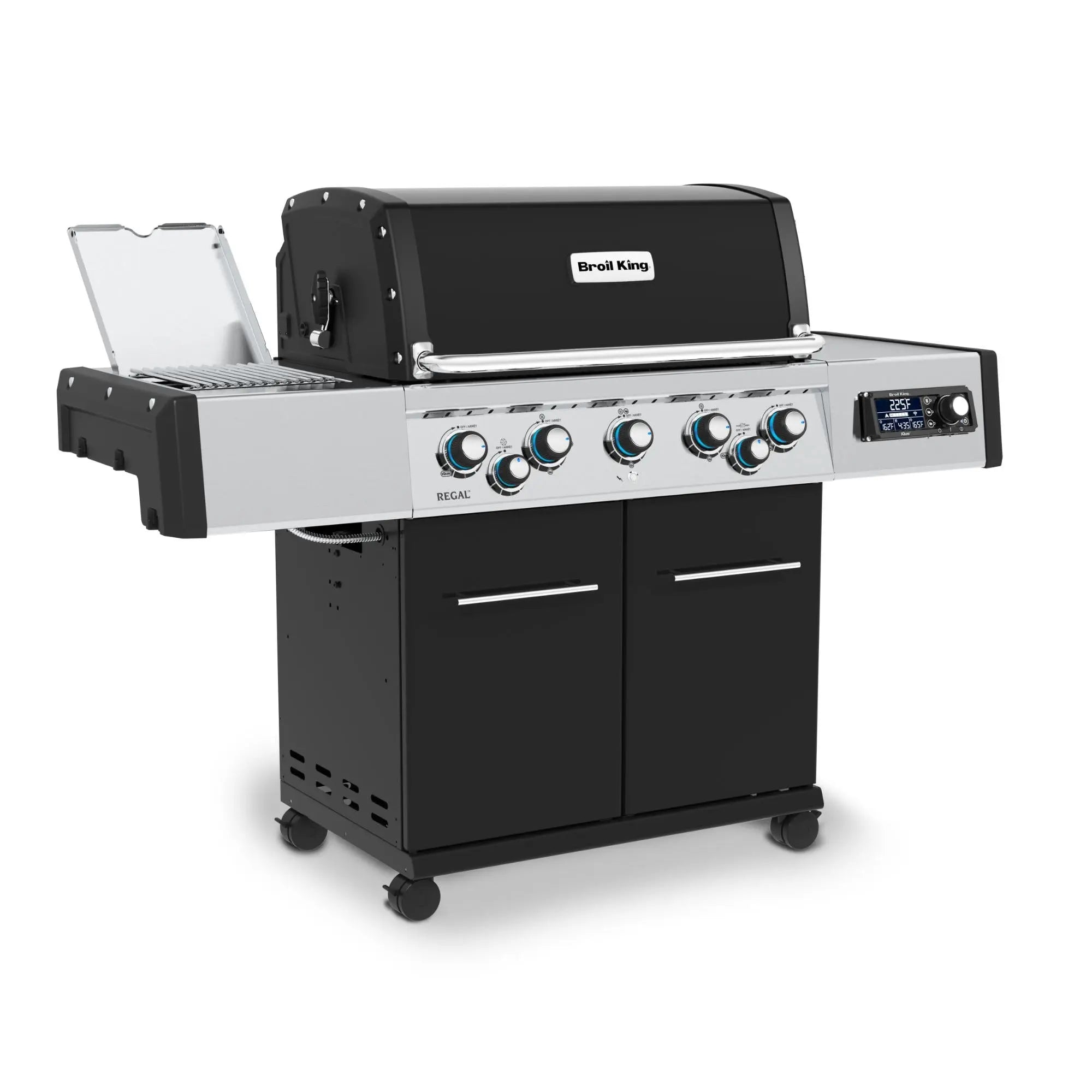 Broil King Regal Q 590 Pro IR Wi-Fi Enabled 5-Burner Gas Grill with Infrared Side Burner & Rotisserie Broil King