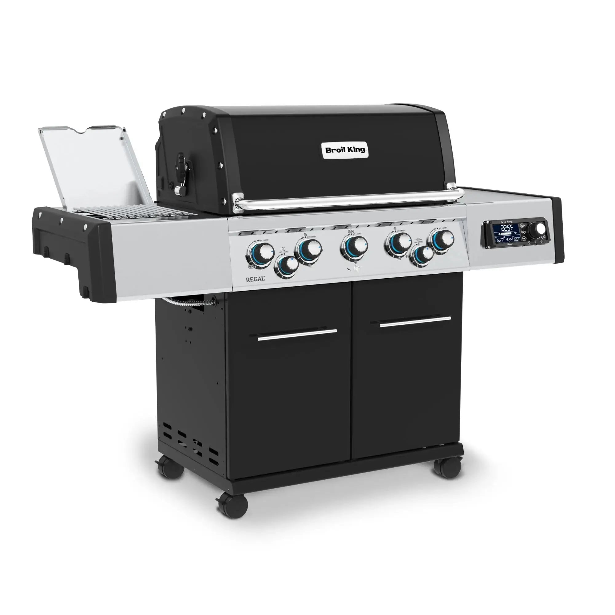 Broil King Regal Q 590 Pro IR Wi-Fi Enabled 5-Burner Gas Grill with Infrared Side Burner & Rotisserie Broil King