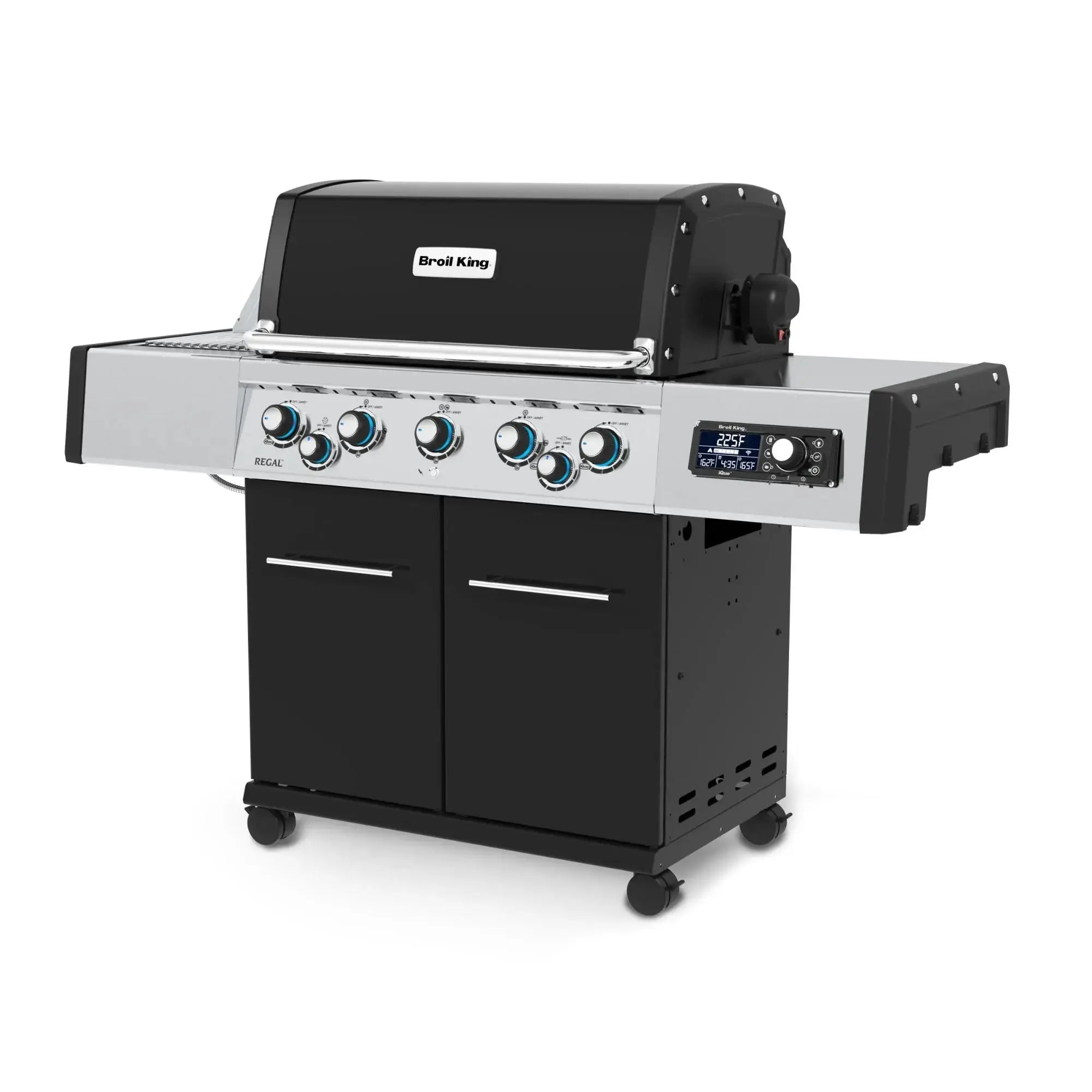 Broil King Regal Q 590 Pro IR Wi-Fi Enabled 5-Burner Gas Grill with Infrared Side Burner & Rotisserie Broil King