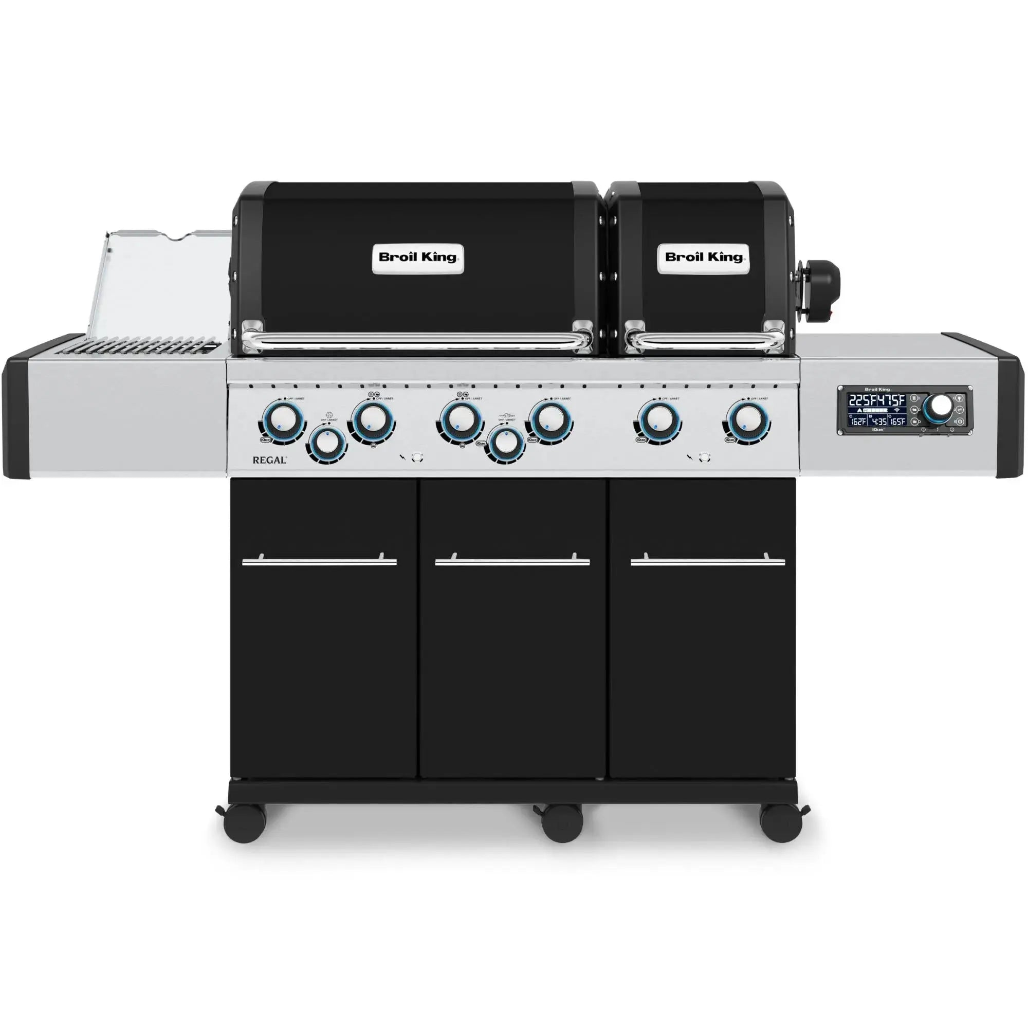Broil King Regal Q 690 Pro IR Wi-Fi Enabled 6-Burner Gas Grill with Infrared Side Burner & Rotisserie Broil King
