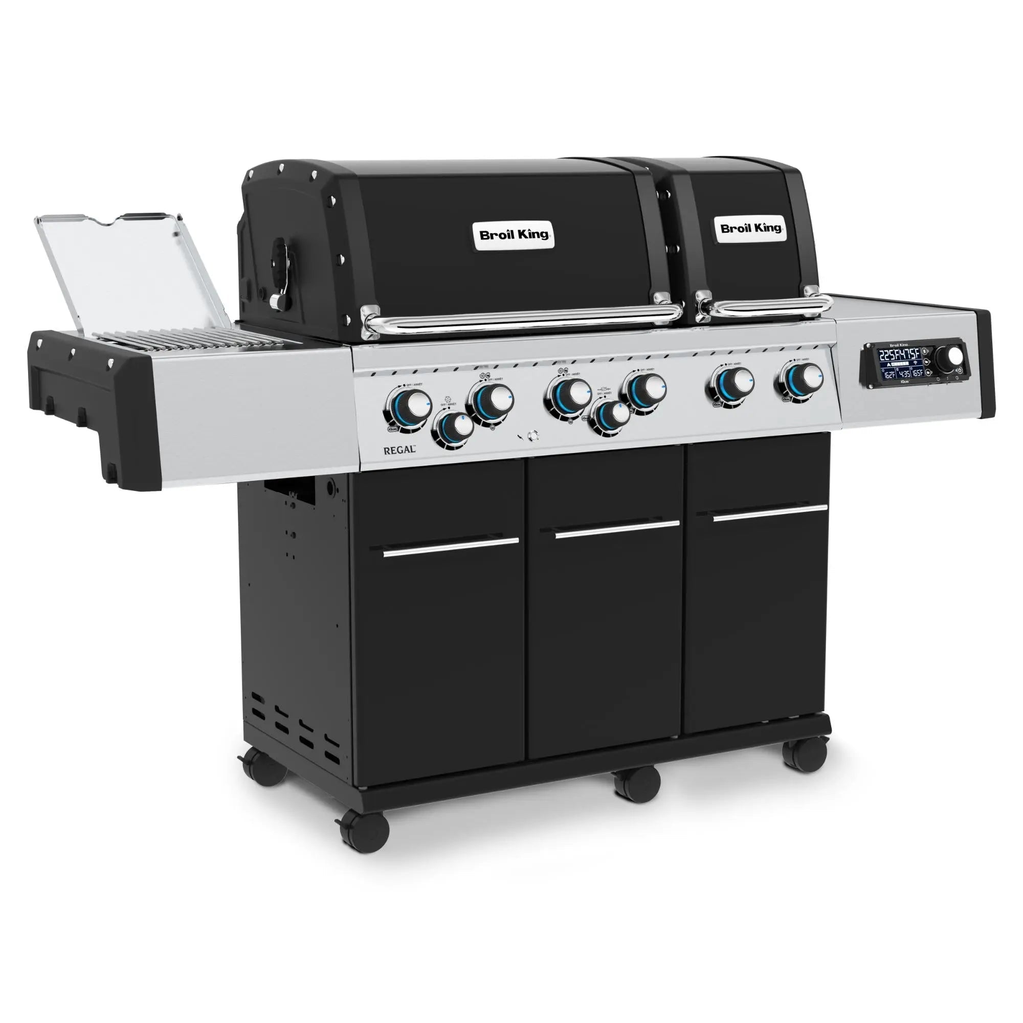 Broil King Regal Q 690 Pro IR Wi-Fi Enabled 6-Burner Gas Grill with Infrared Side Burner & Rotisserie Broil King