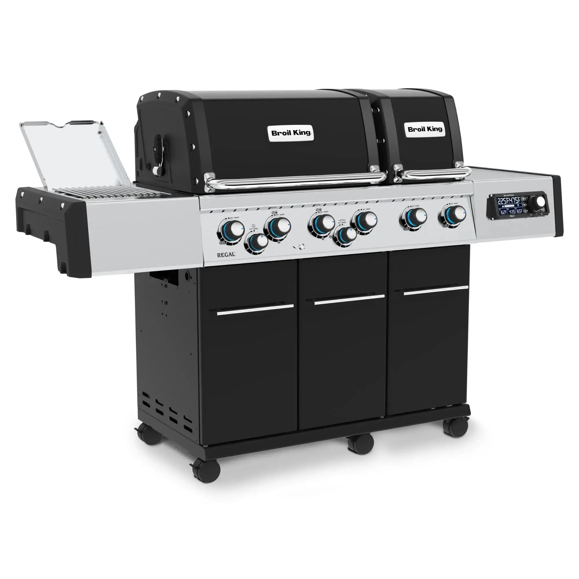 Broil King Regal Q 690 Pro IR Wi-Fi Enabled 6-Burner Gas Grill with Infrared Side Burner & Rotisserie Broil King