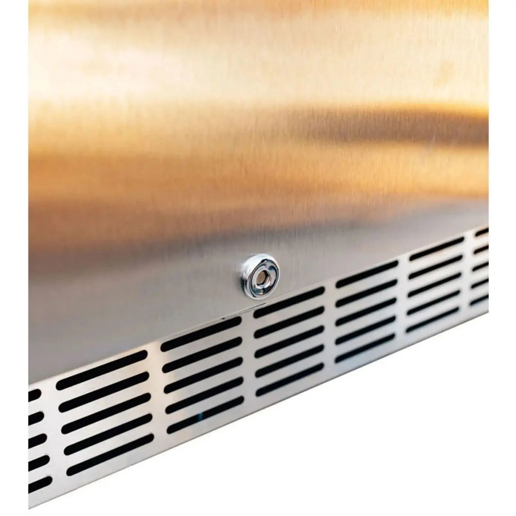 Summerset 24" 5.1 Cu. Ft. Outdoor Rated Refrigerator — Stainless Steel Door — Left-Hinged (Right-to-Left Opening), 161-Can capacity | RFR-24S-AR Summerset