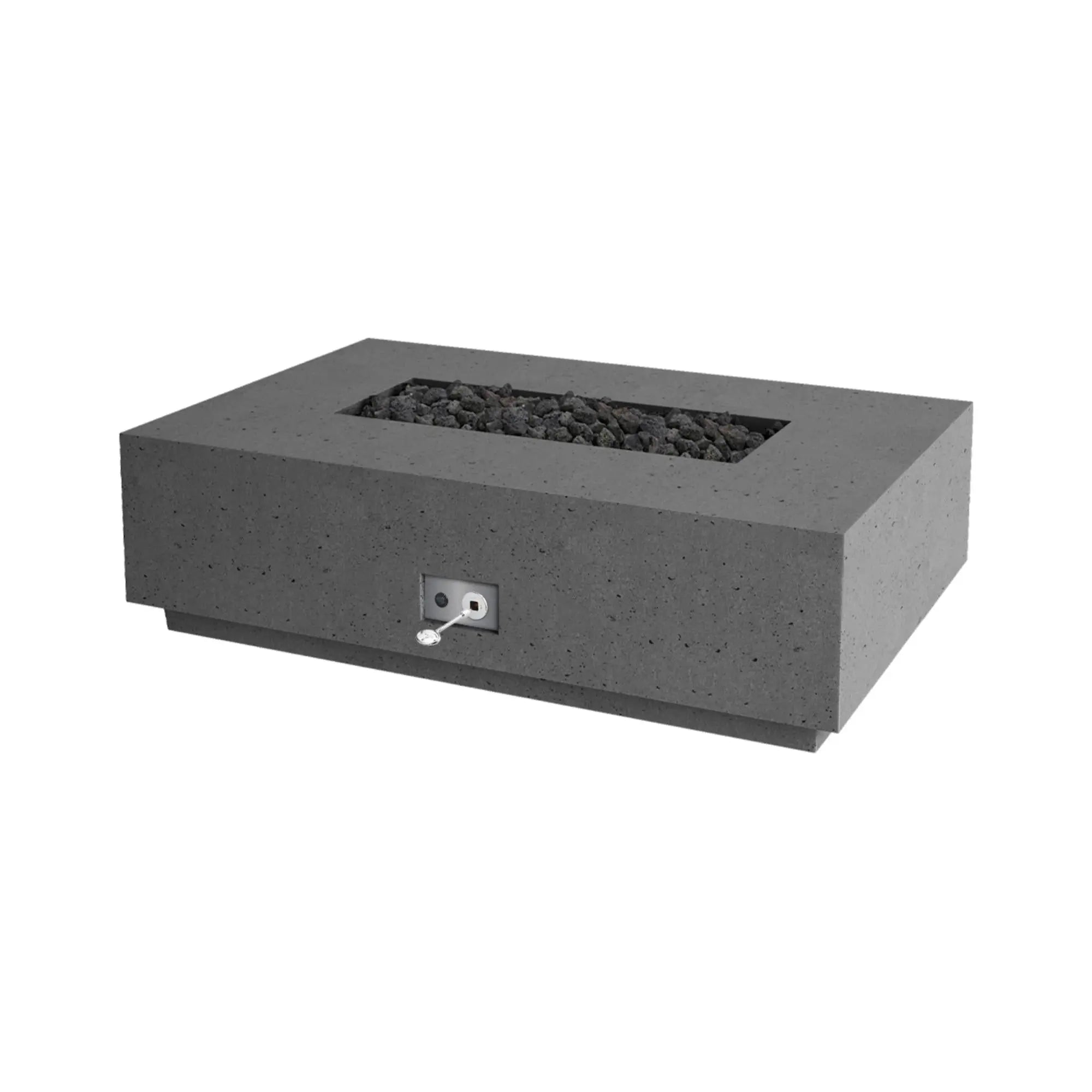 Sanctuary 56″ Rectangular Concrete Gas Fire Table – Pro Series by Firegear Firegear