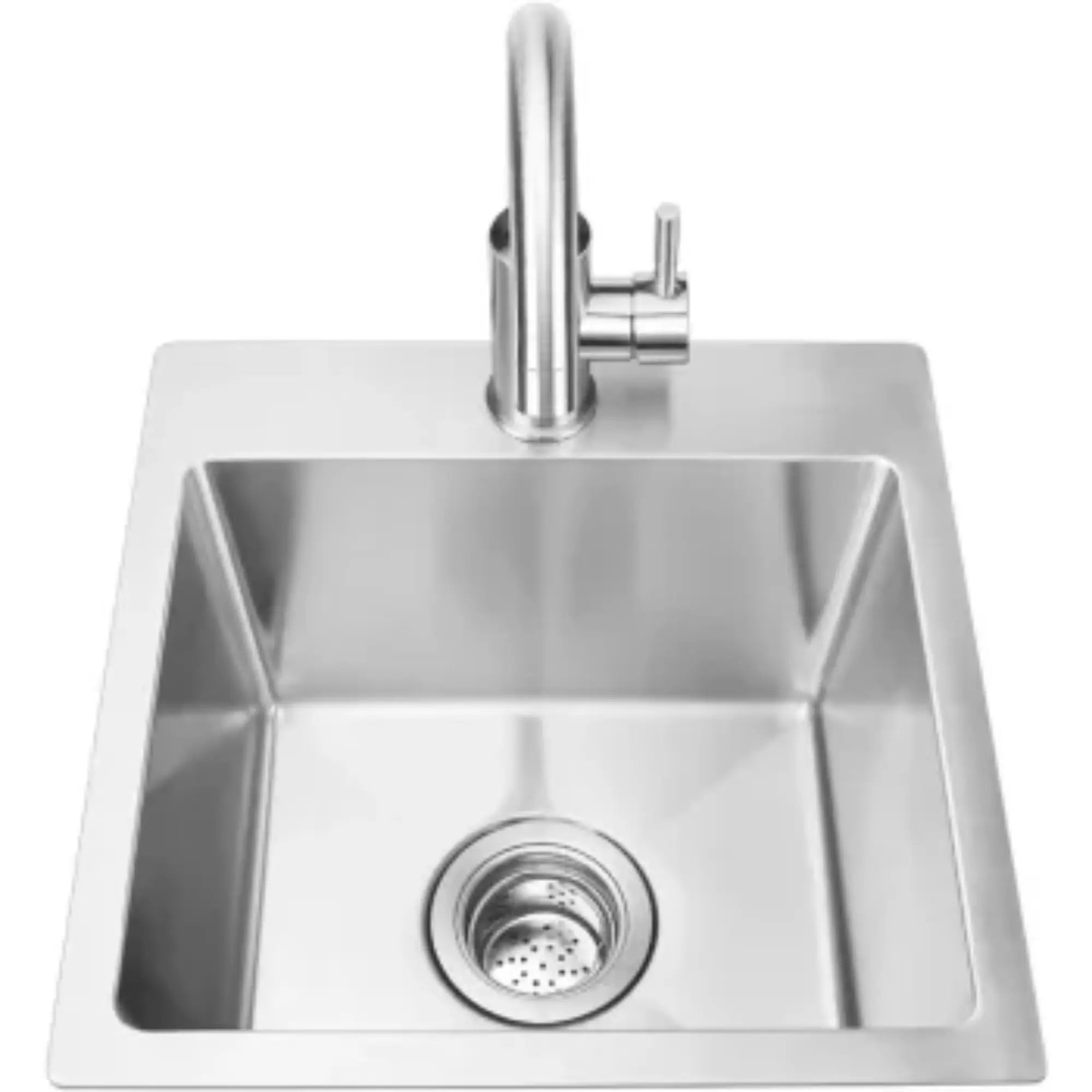 Bull 15" Dual-Mount Outdoor Kitchen Sink Bull