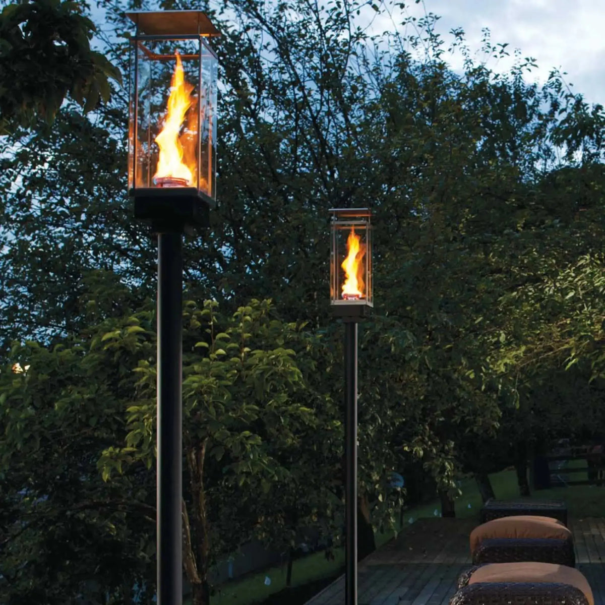 Tempest Torch – 24V Electronic Ignition – Natural Gas or Liquid Propane Outdoor Gas Flame Torch (Model 94900782) Fire Garden