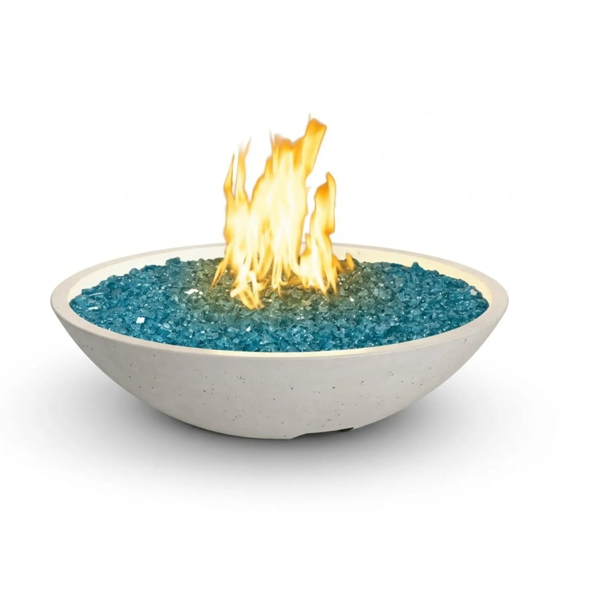 American Fyre Designs Marseille 32" Round GFRC Gas Fire Bowl American Fyre Designs